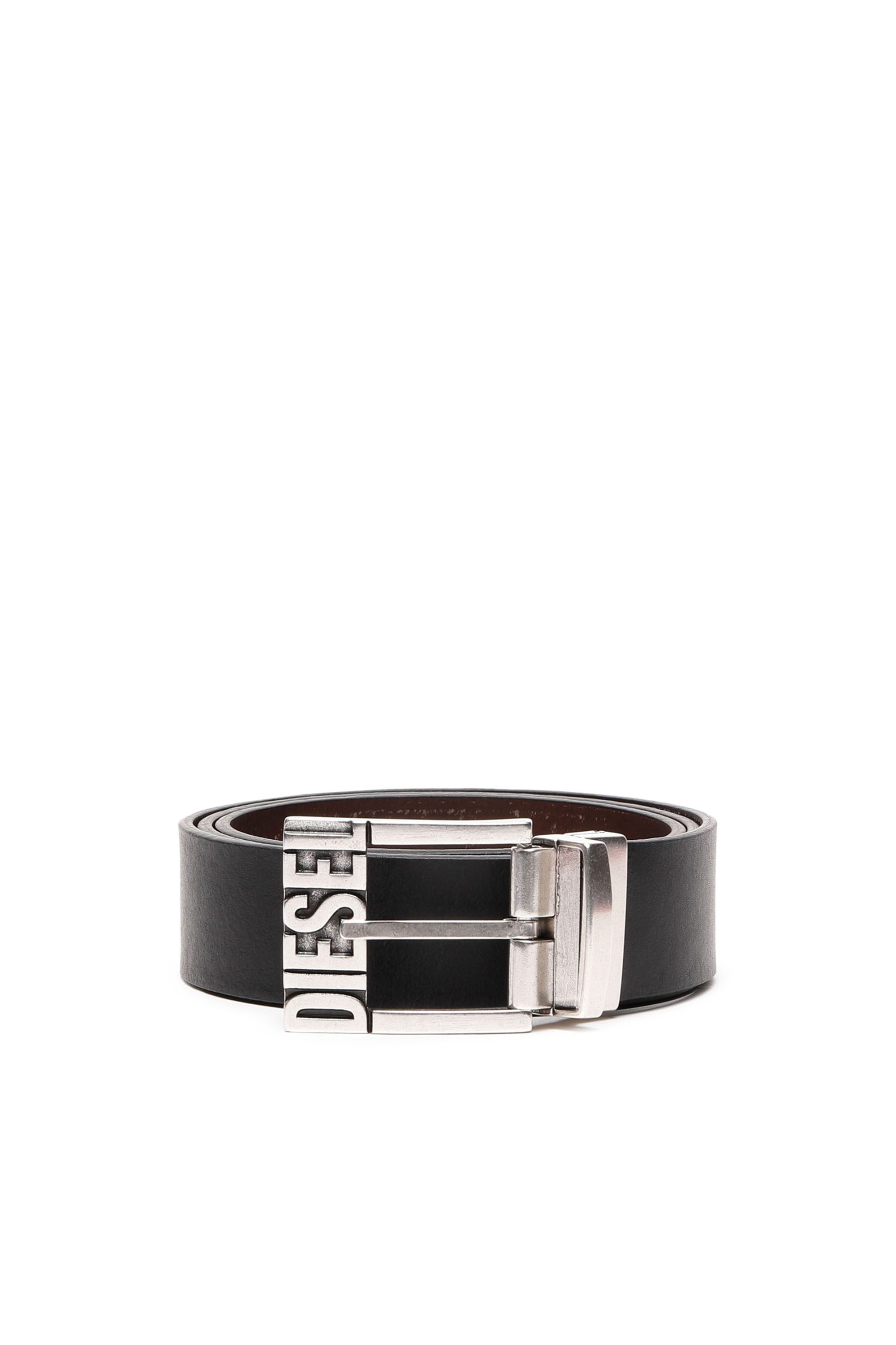 Diesel Men's Multicolor - 3.4Cm Reversible Leather Belt - Belts - Man Size 105