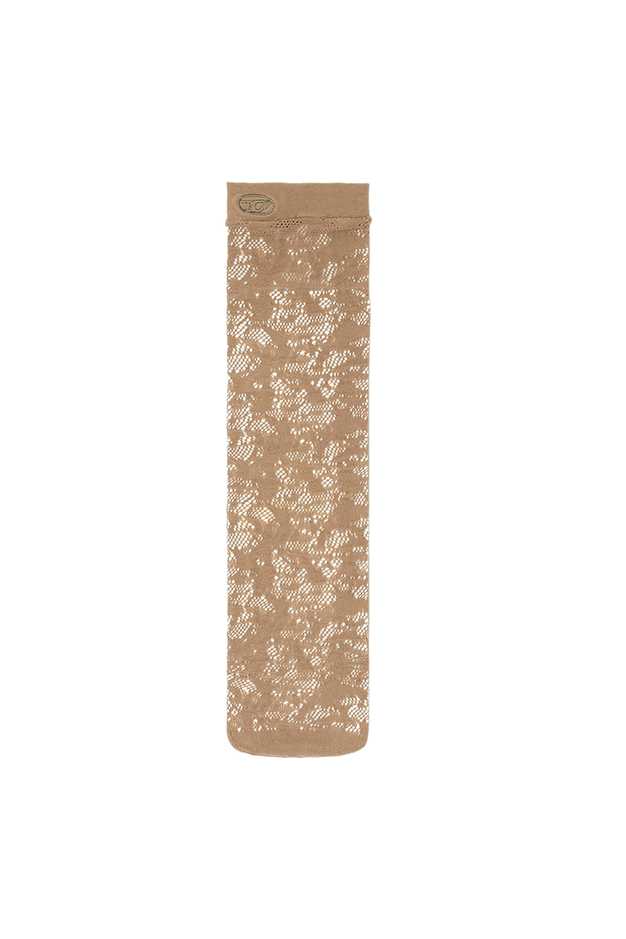 Diesel Long Socks In Camo Lace