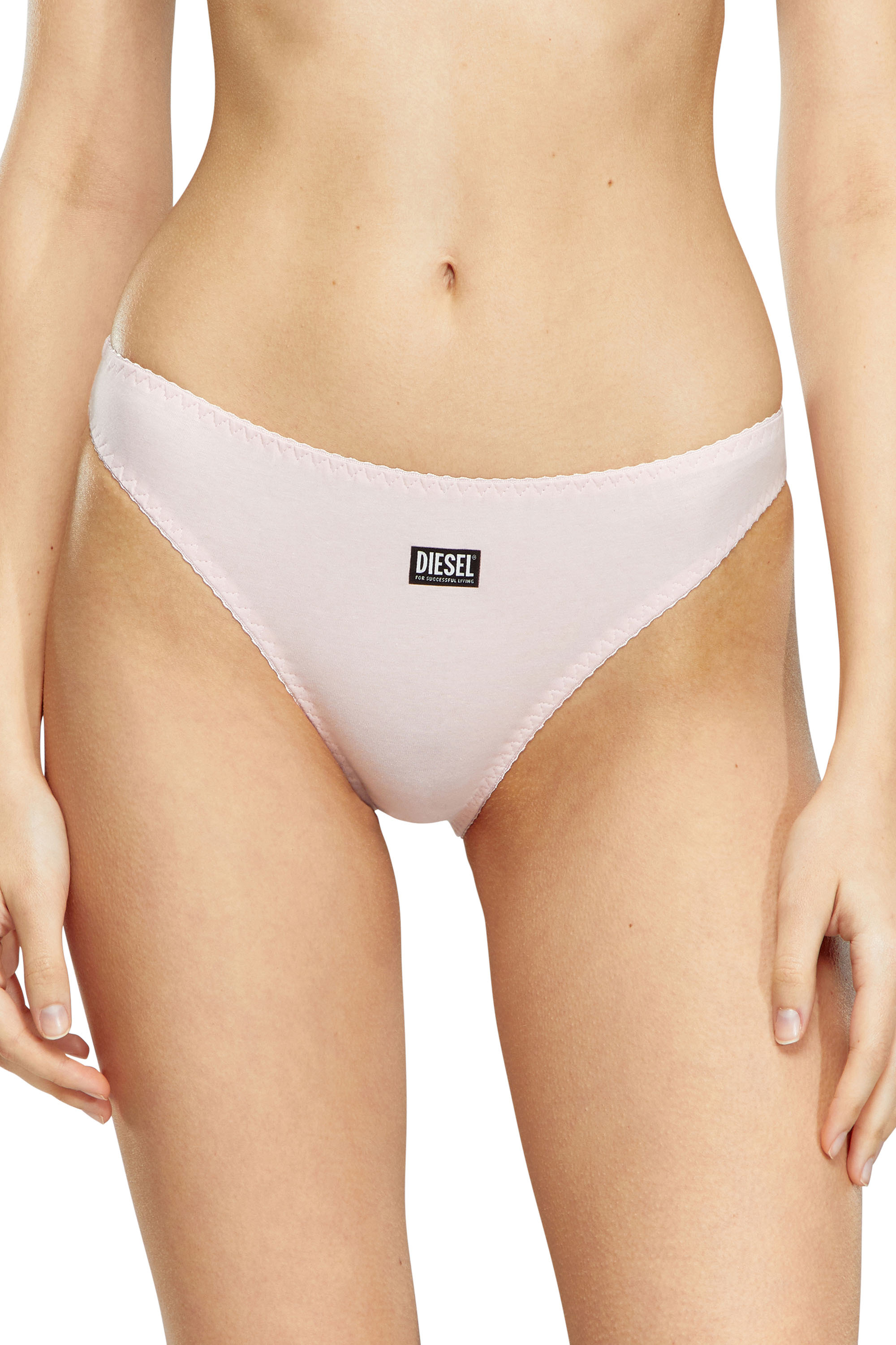 Diesel - Three-pack of briefs with ruched back - Panties - Woman - Multicolor