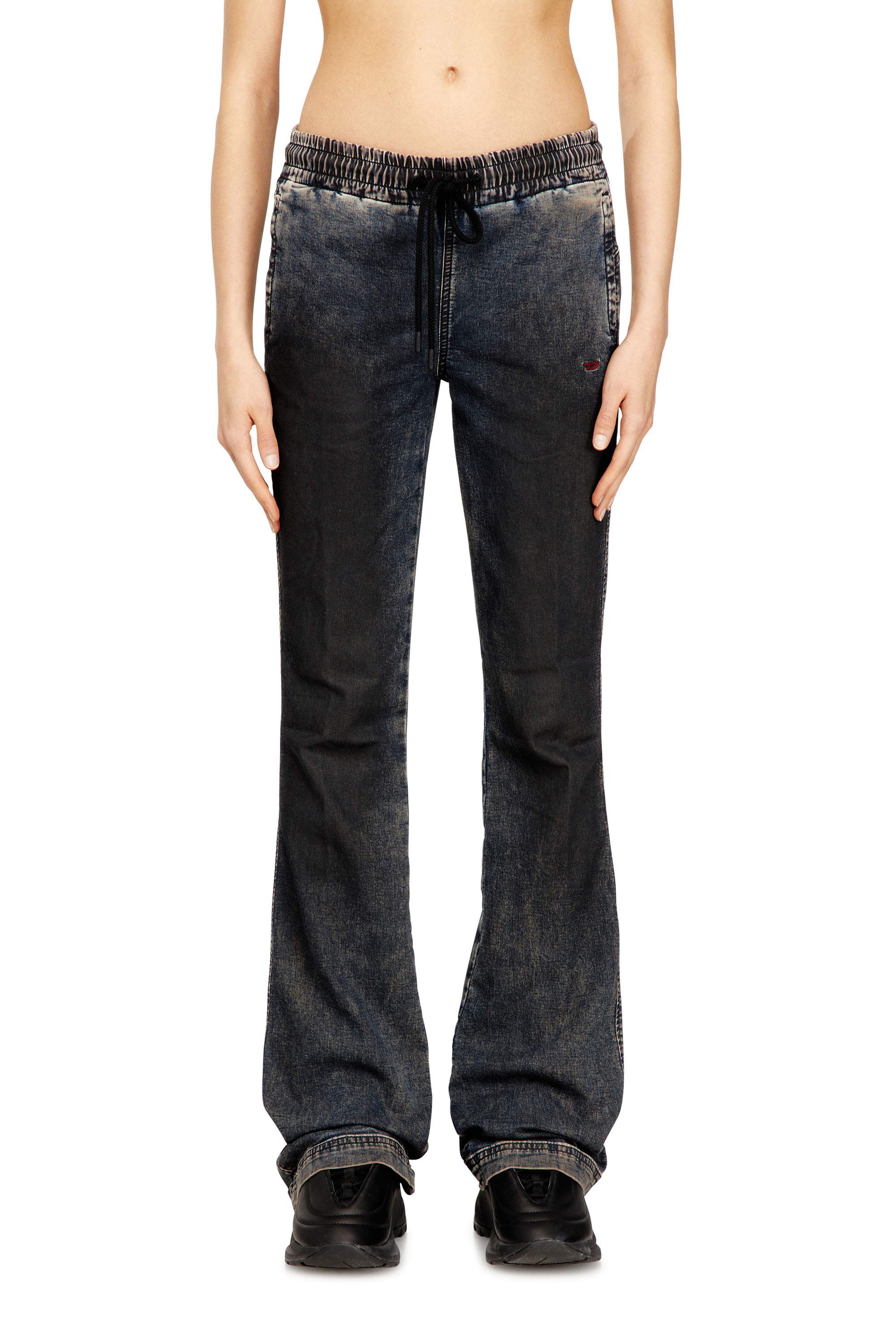 Diesel - Woman's Bootcut 2069 D-Ebbey Joggjeans&reg; 09N64, Dark Blue - 1