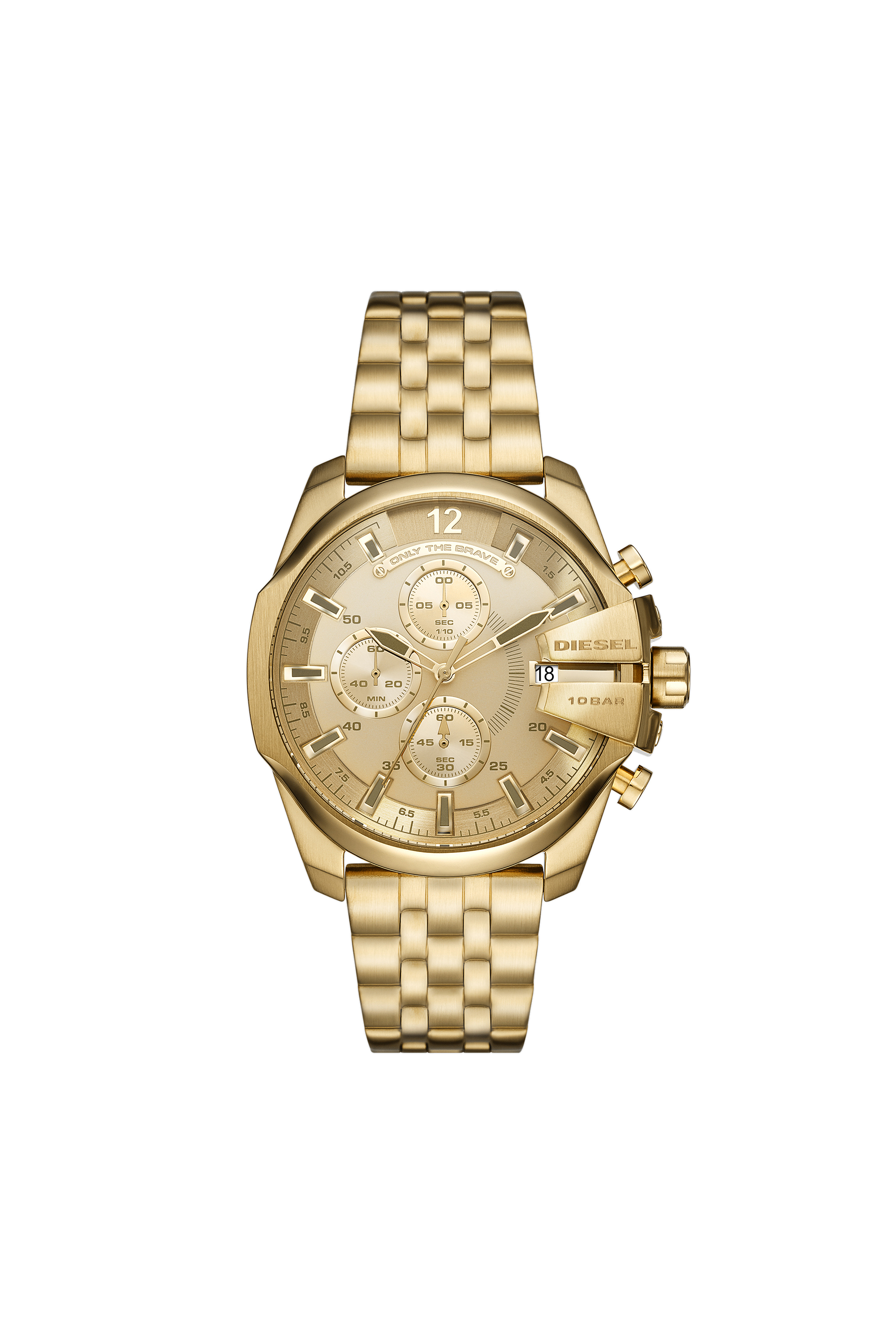 Diesel - Baby Chief chronograph gold-tone stainless steel watch - Timeframes - Man - Oro