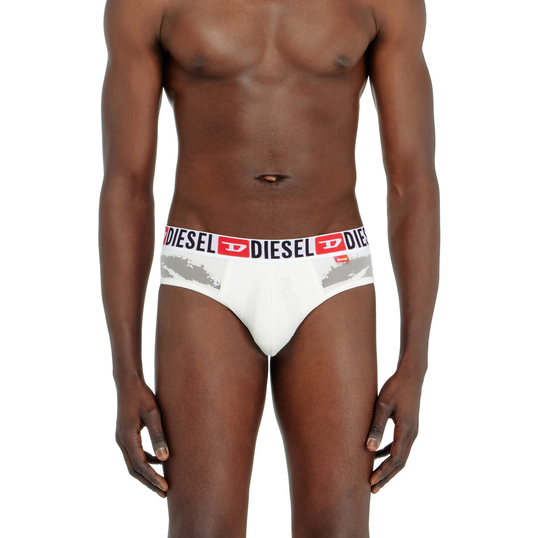 Diesel - Culotte effet dévoré transparent - Culottes - Homme - Blanc
