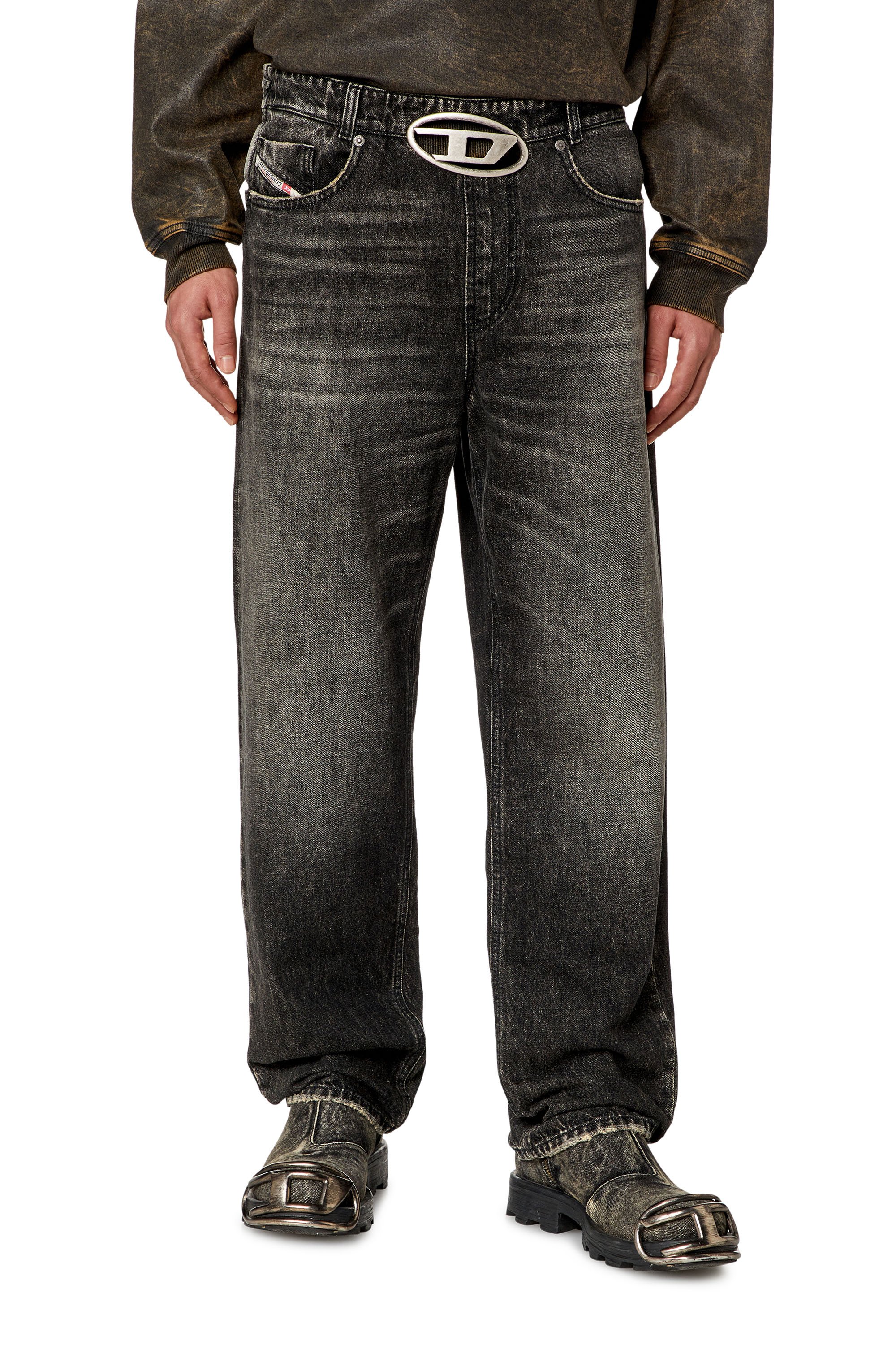 Diesel - Straight Jeans - 2010 D-Macs - Jeans - Herren - Schwarz