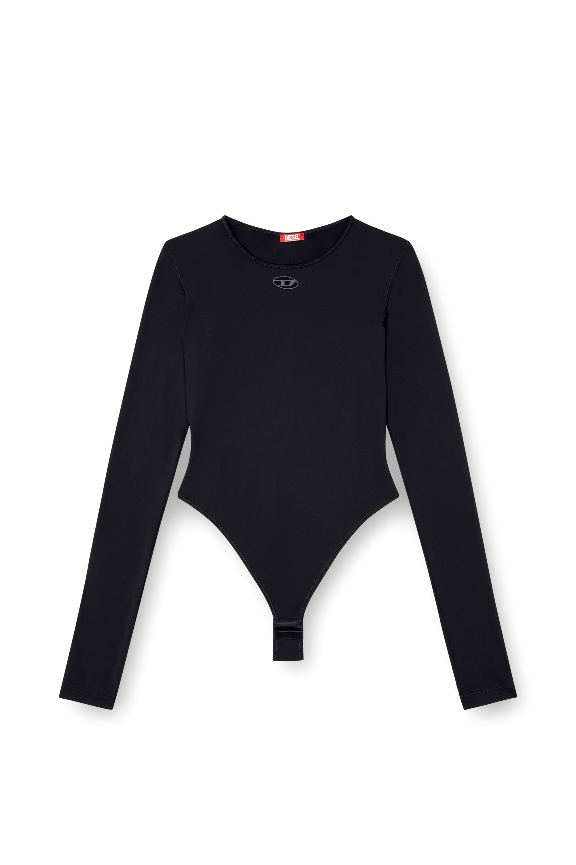 Diesel - ANGELINA-UTLT, Woman's Stretch Nylon bodysuit in Black - 3
