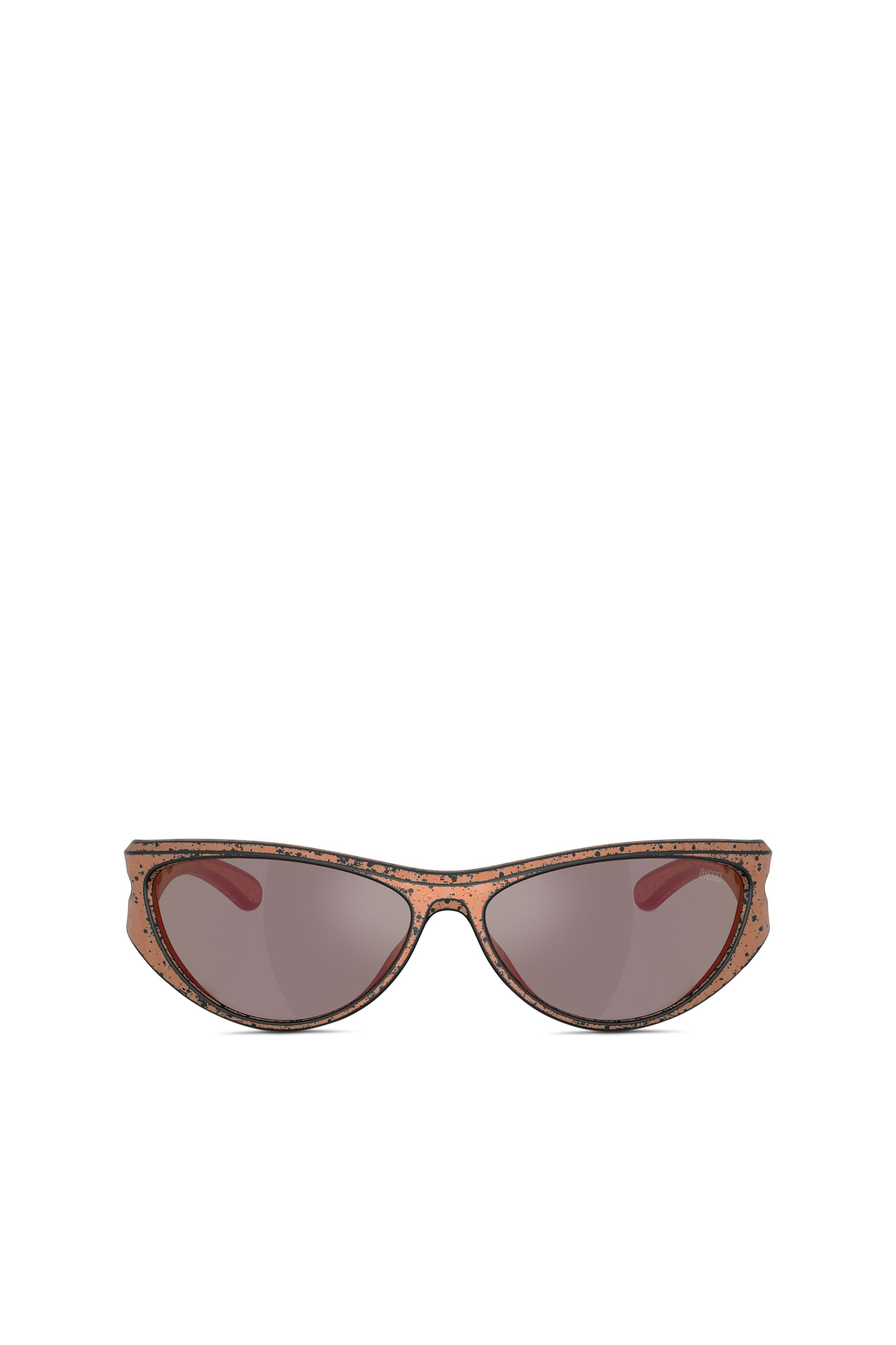 Diesel Unisex Brown - Cat-Eye Style Sunglasses - Sunglasses Size 63