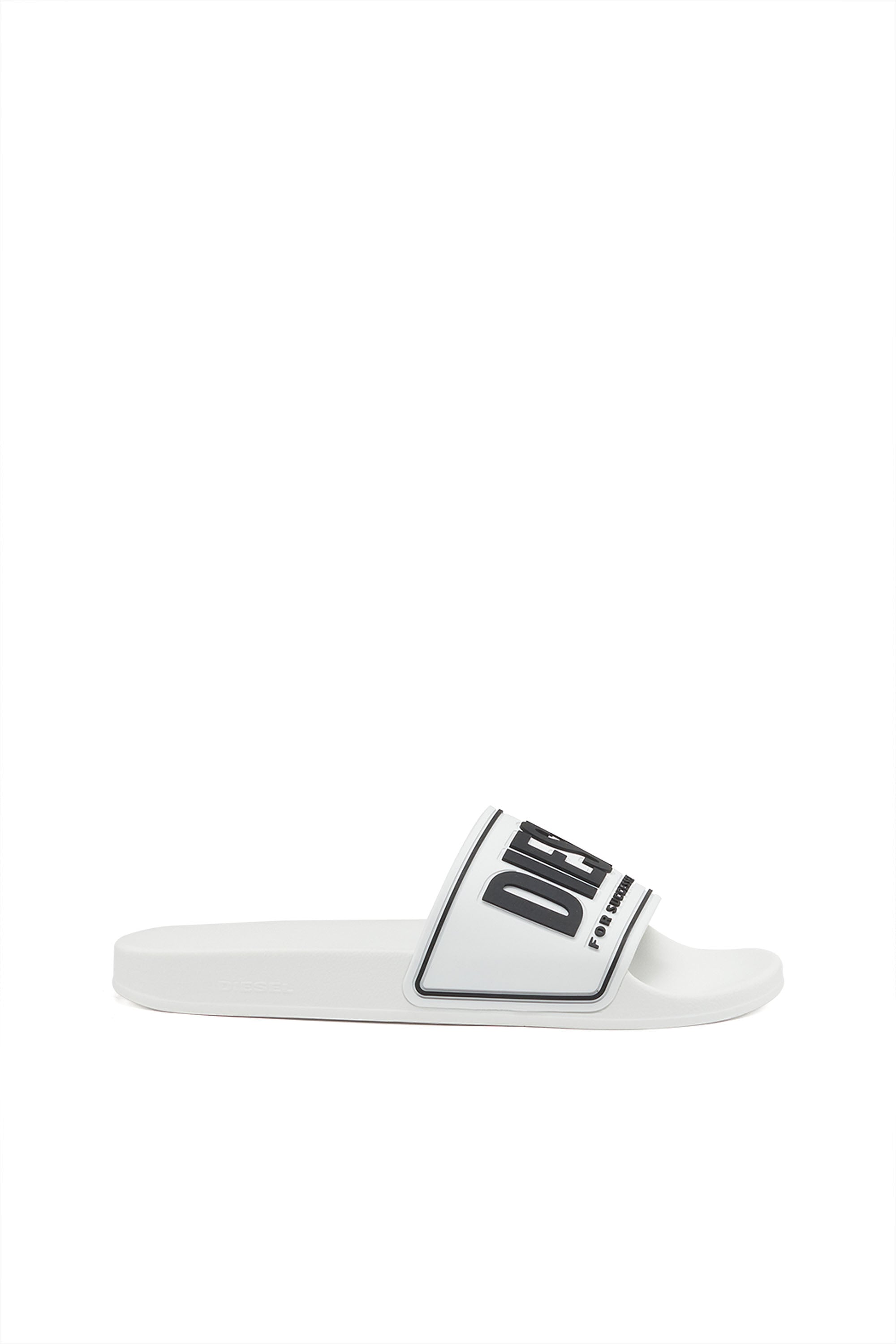 Diesel - Sa-Mayemi-Pool slides with 3D logo - Slides - Man - Multicolor