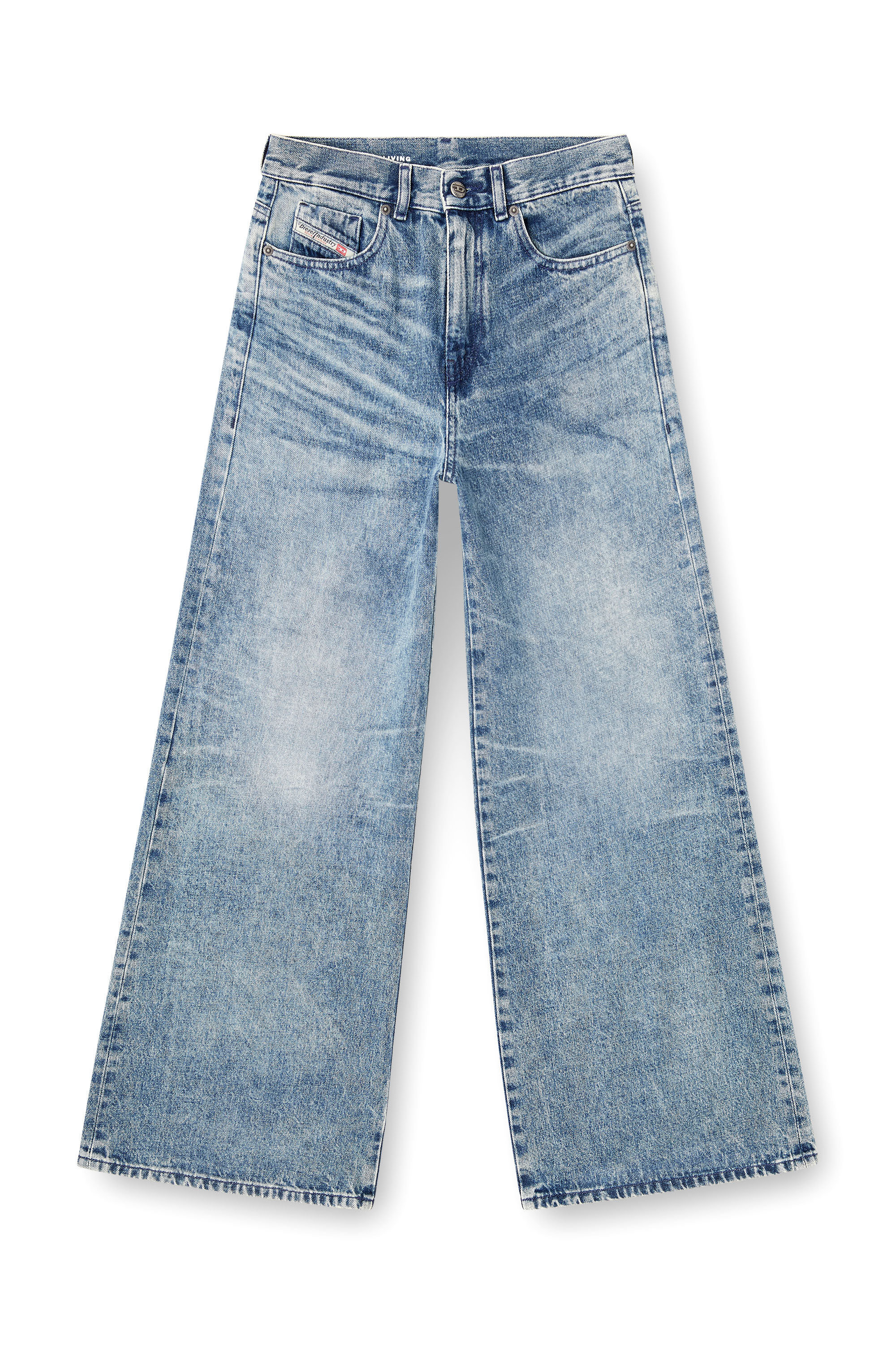 Diesel - Woman's Flare Jeans 1978 D-Akemi 007DA, Light Blue - 3