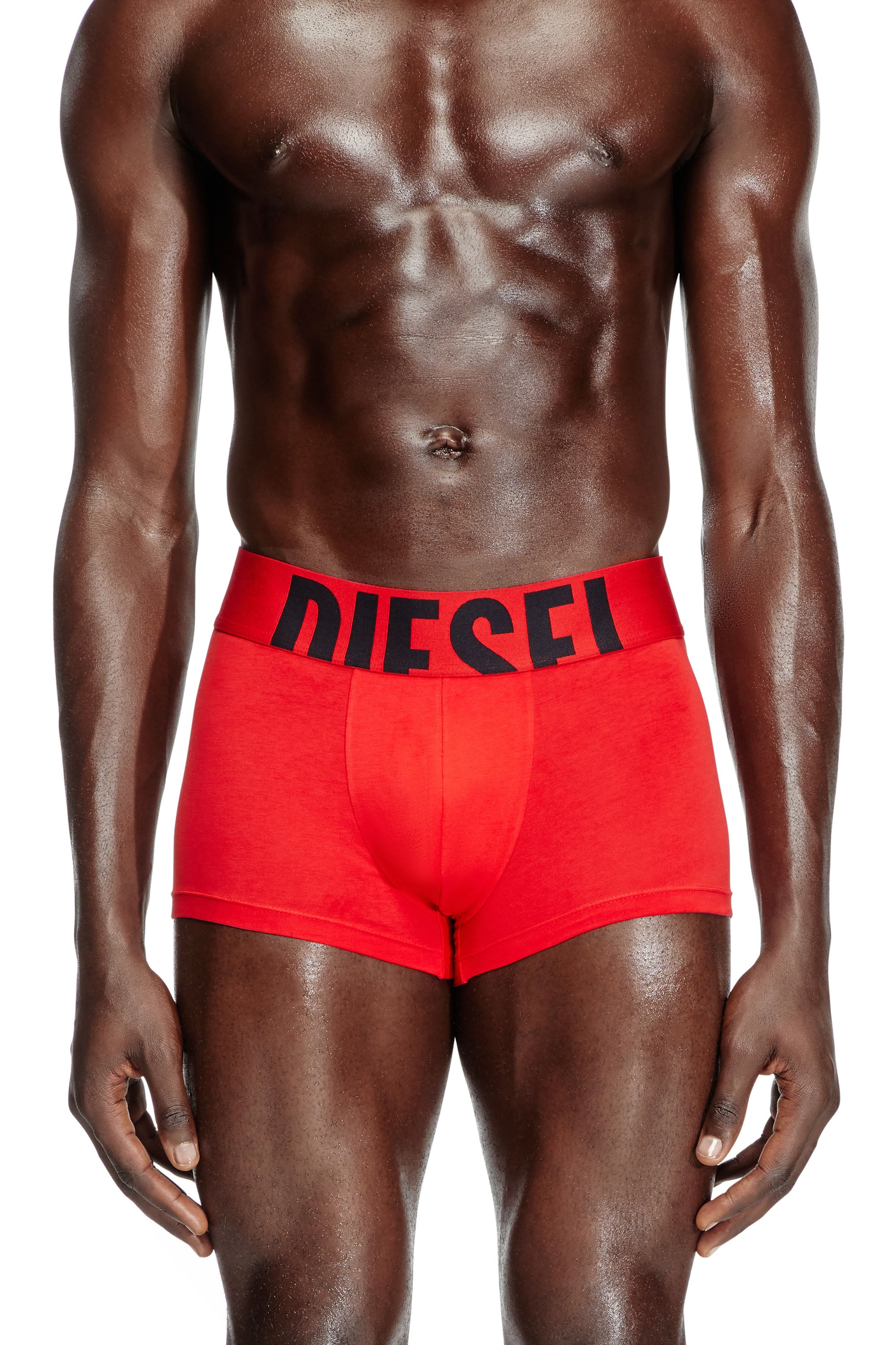 Diesel Herr Multicolor - Three-Pack Boxer Briefs In Stretch Cotton - Trunks - Man Extra Små