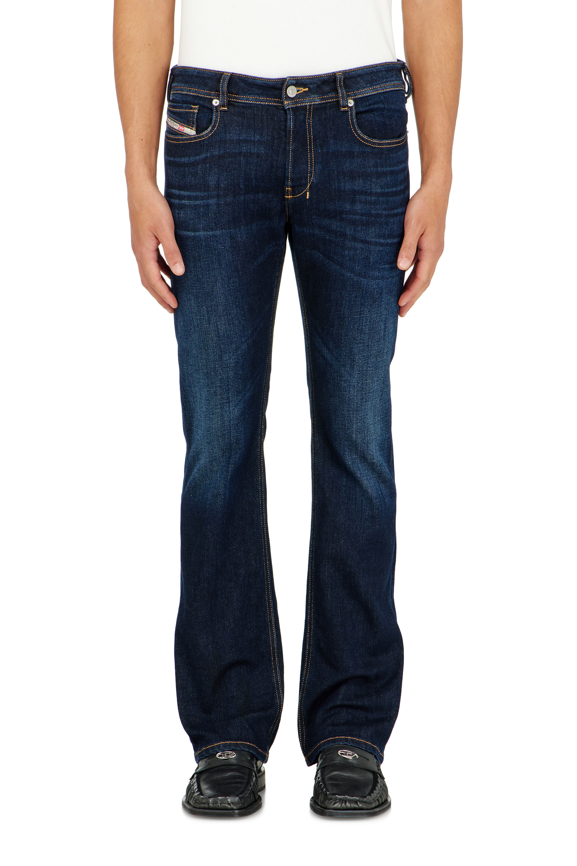 Diesel Bootcut Jeans Low Waist 2007 Zatiny, Dark blue, Button fly