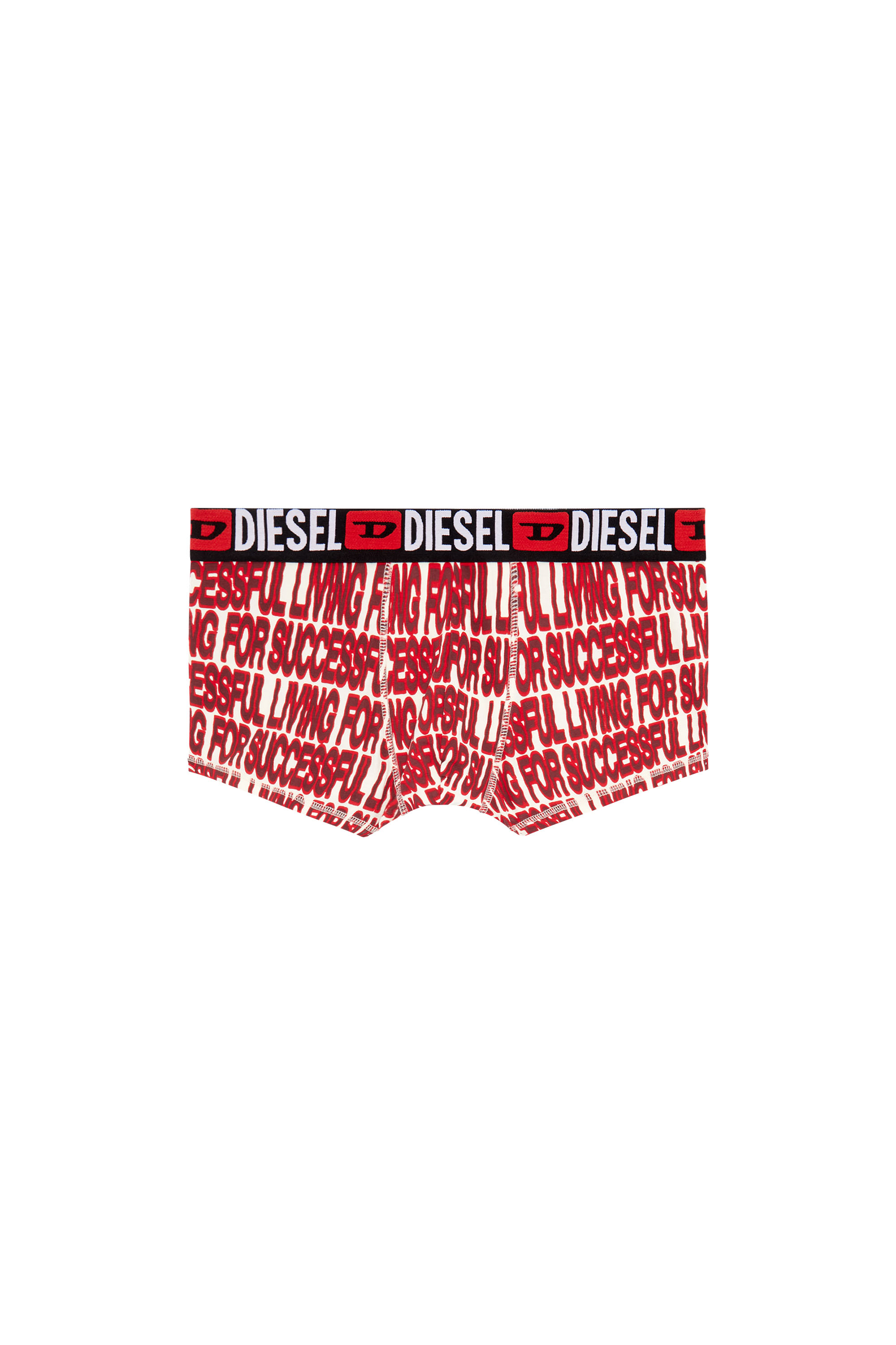 Diesel Boxer Stampati In Red