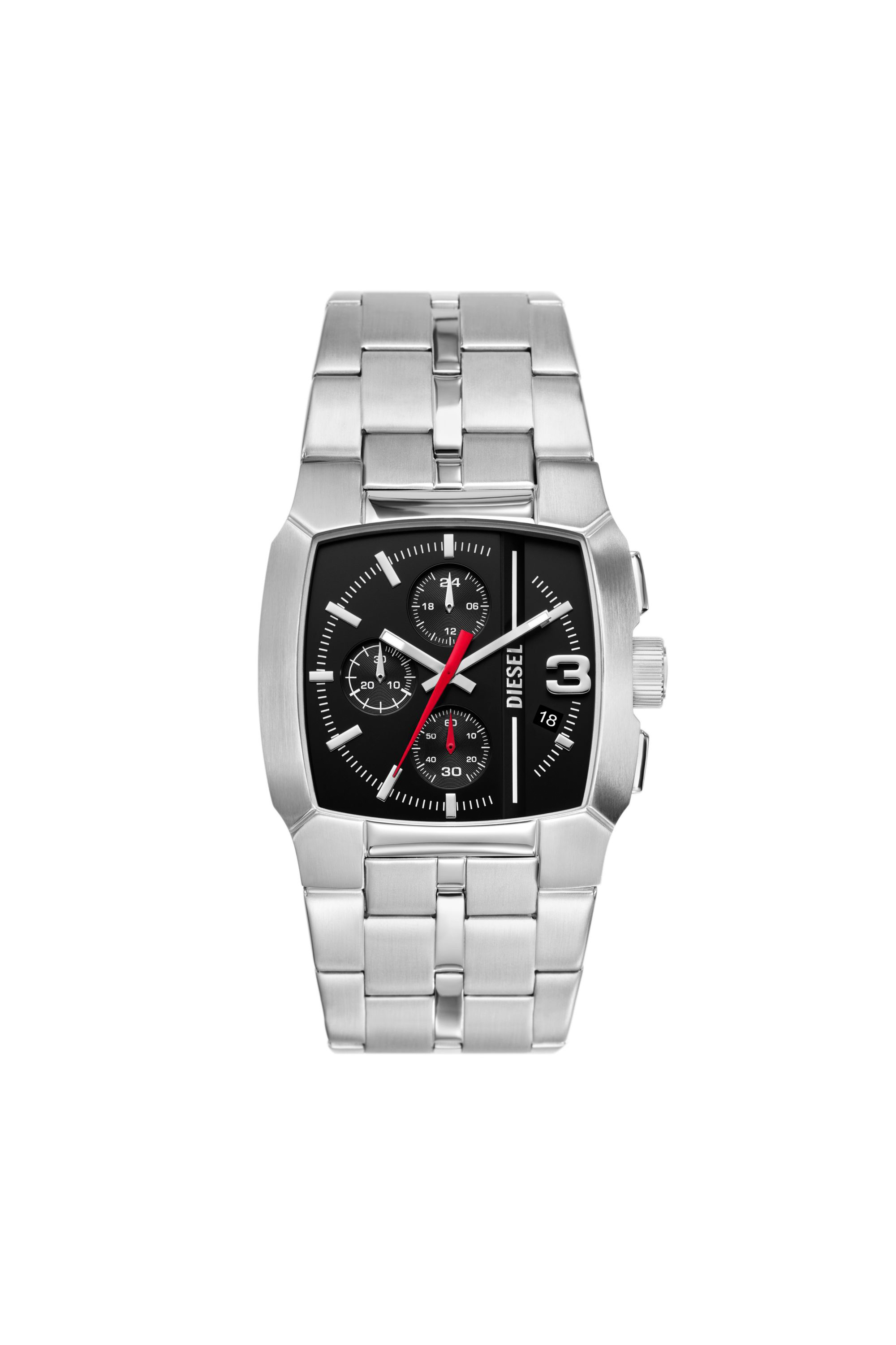Diesel - Cliffhanger stainless steel watch - Timeframes - Man - Silver