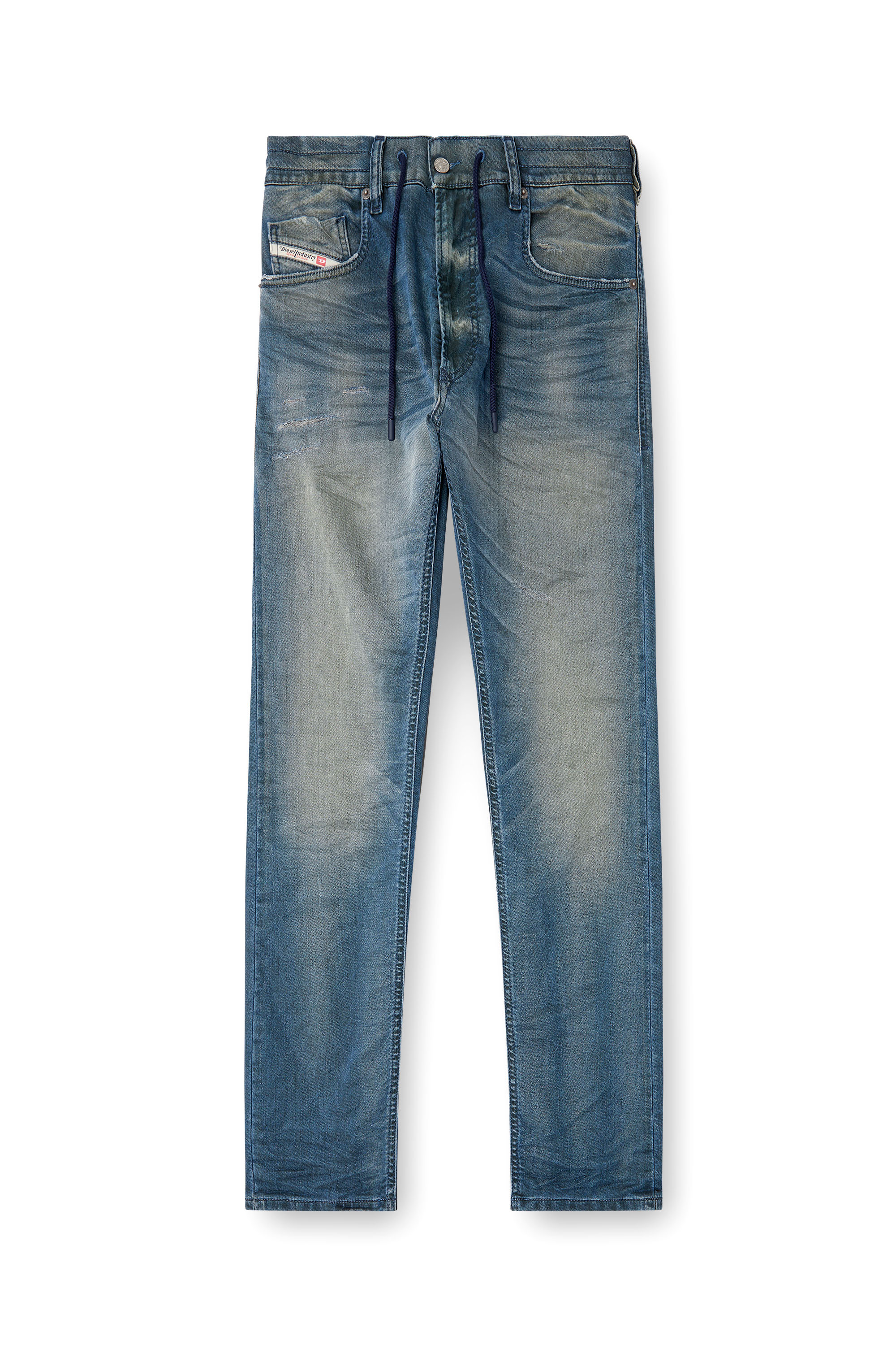 Diesel - Man's Regular 2032 D-Krooley Joggjeans® 068SC, Dark Blue - 3