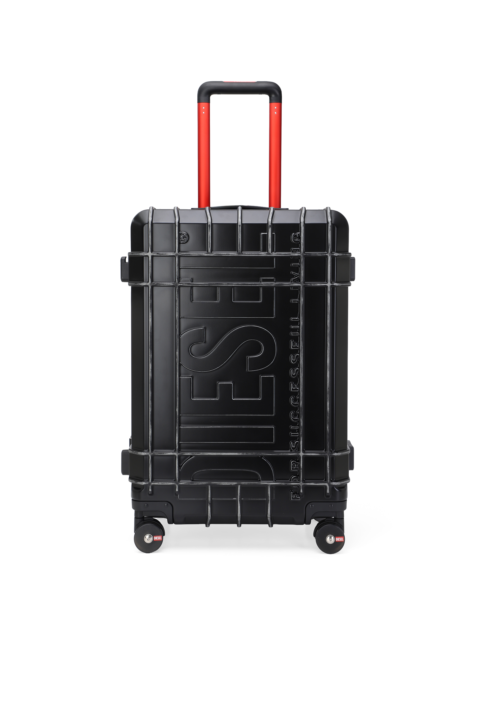 Diesel Unisex Noir - Valise Robuste Taille M - Valises À Roulettes - Mixte