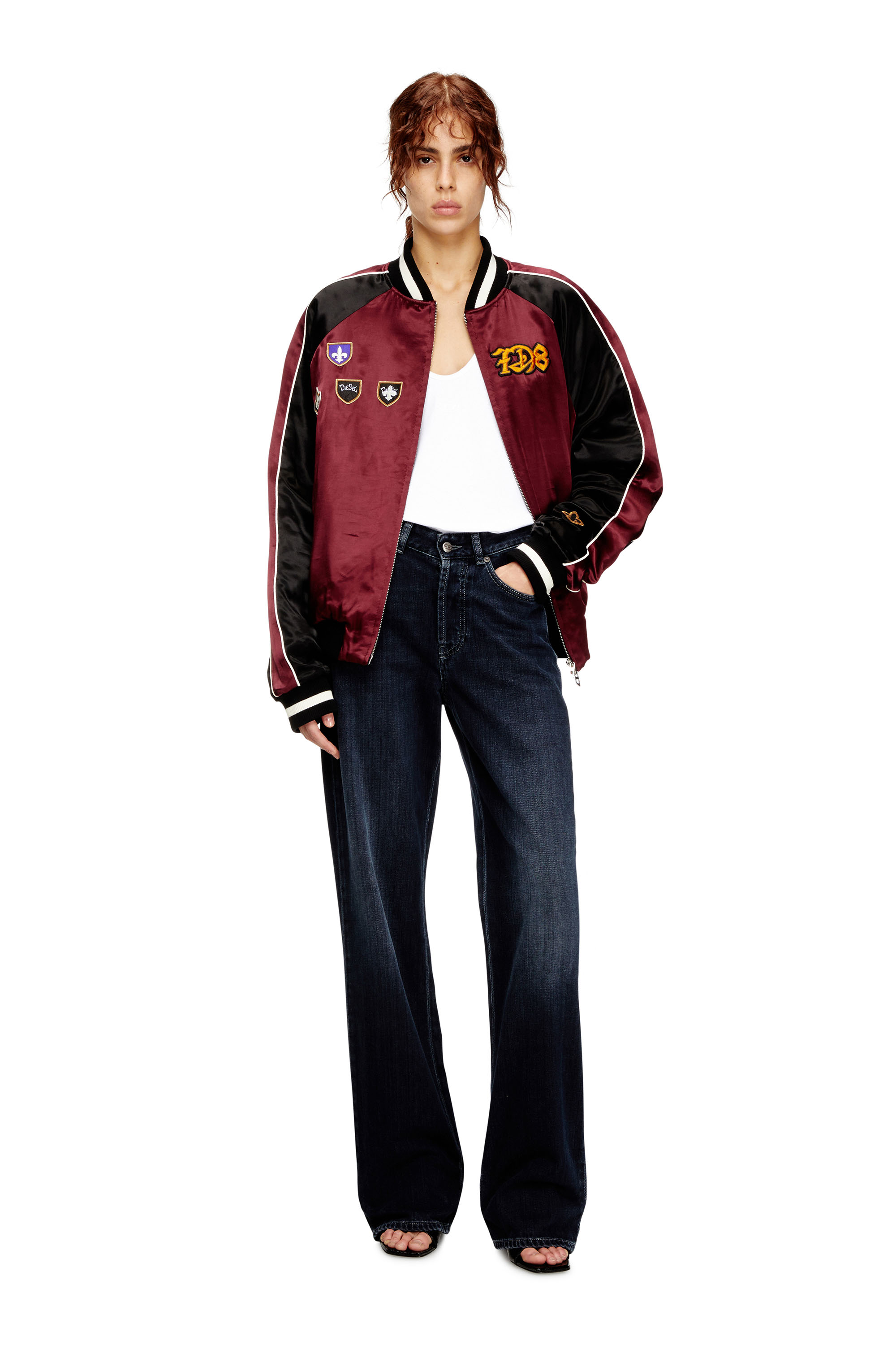 Diesel - Woman's Regular Jeans 1971 D-Sent 09Q19, Dark Blue - 1