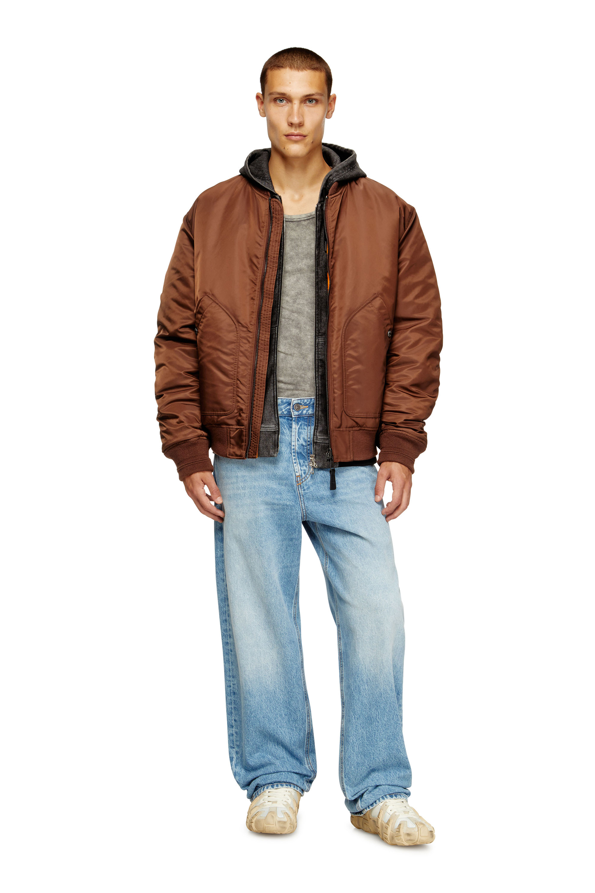 Diesel - Man's Relaxed Jeans 2001 D-Macro 09I29, Light Blue - 2