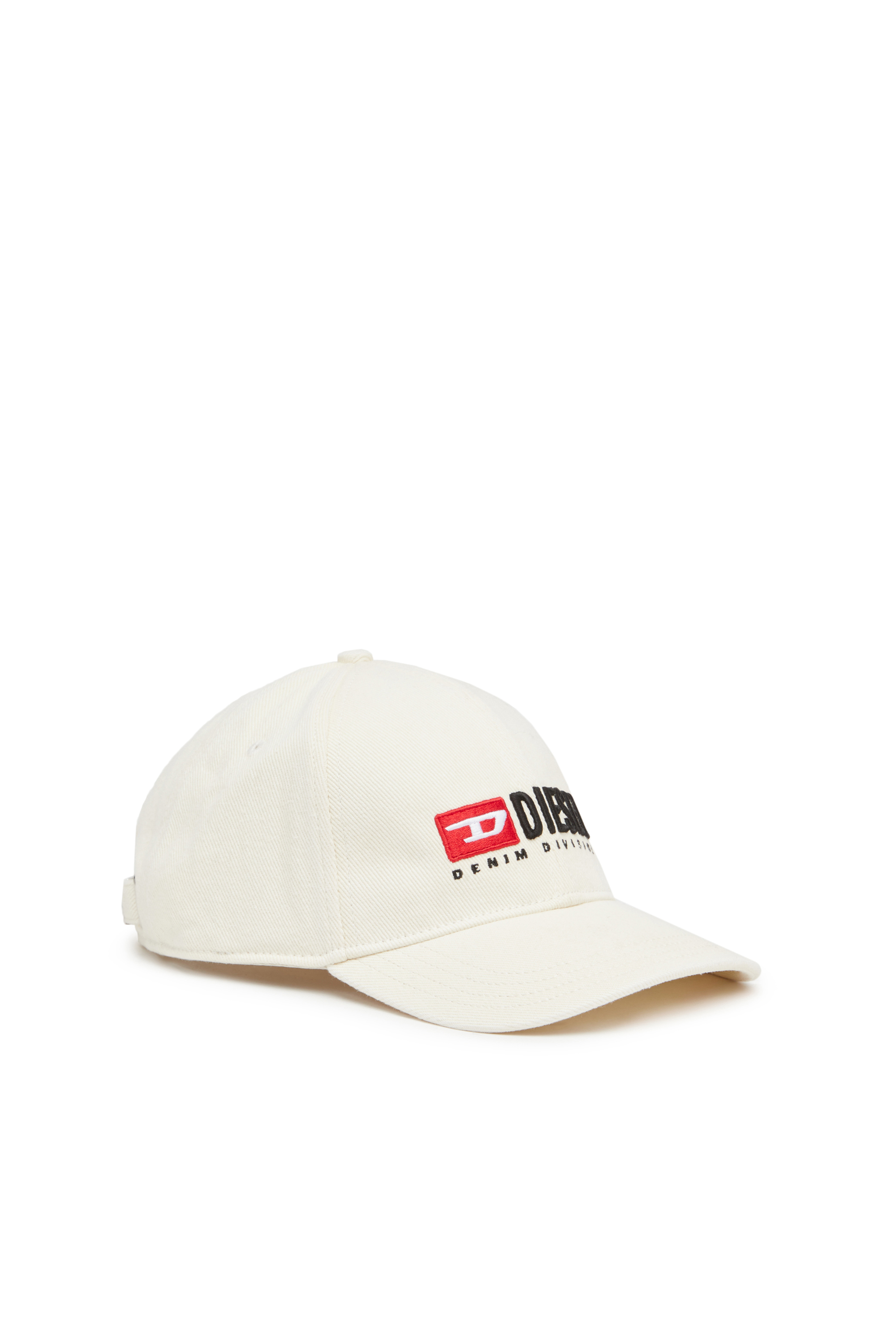 Diesel Homem Branco - Baseball Cap With Logo Embroidery - Caps - Man Tamanho 02