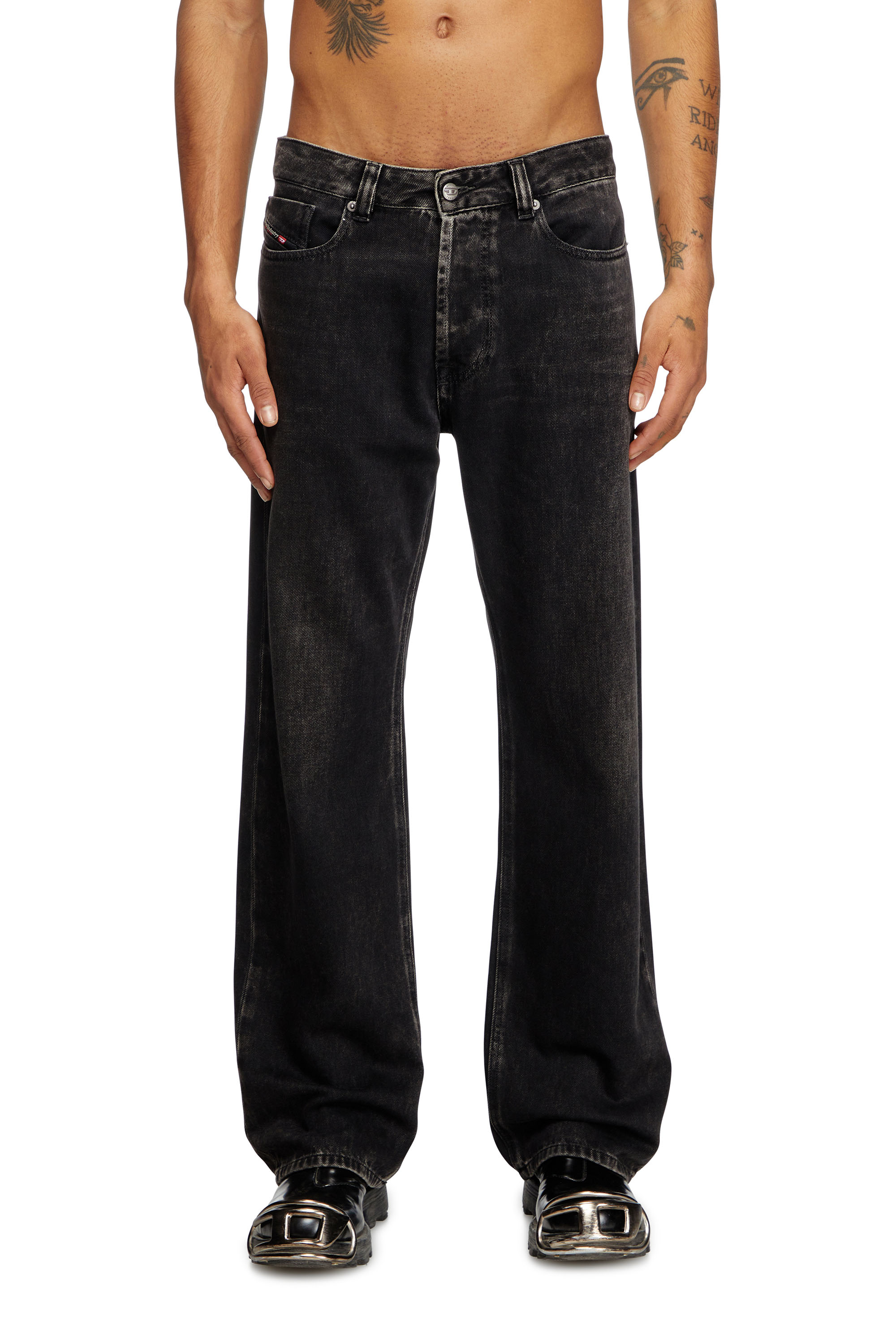 Diesel - Relaxed Jeans - 1980 D-Eeper - Jeans - Man - Black