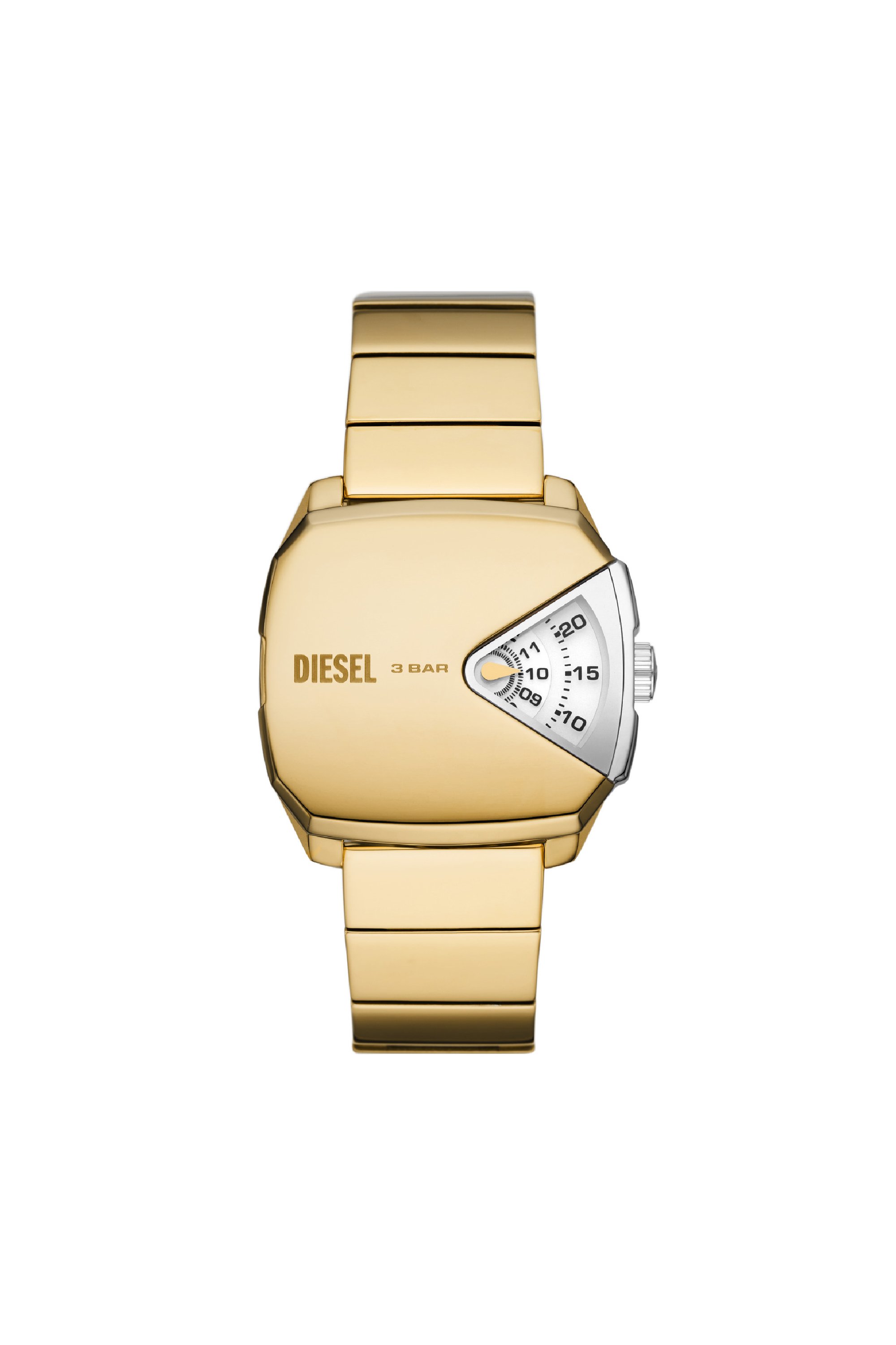 DIESEL D.V.A. STAINLESS STEEL WATCH