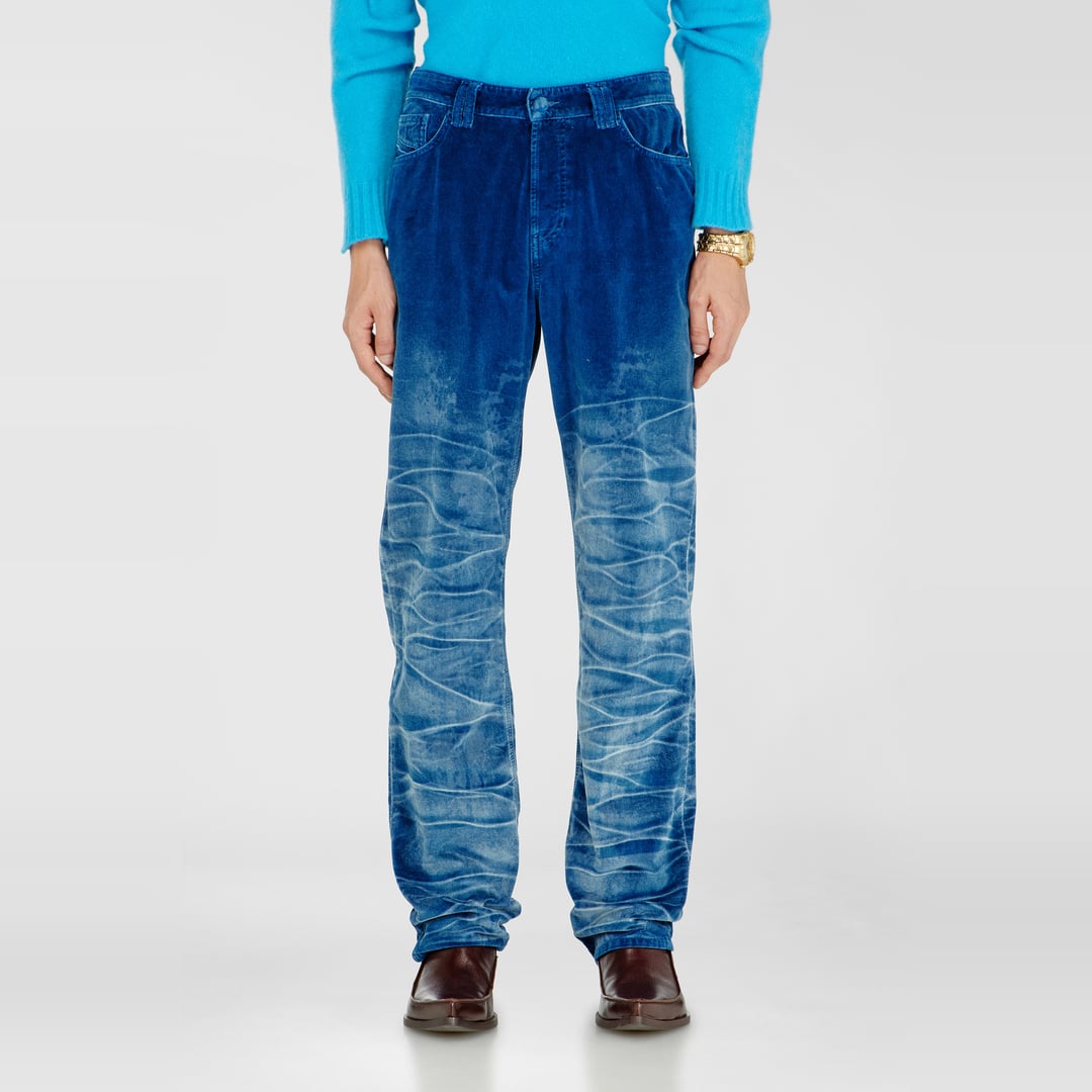Diesel Regular Jeans High Waist 1991 D-Voeed, Dark blue, Button fly