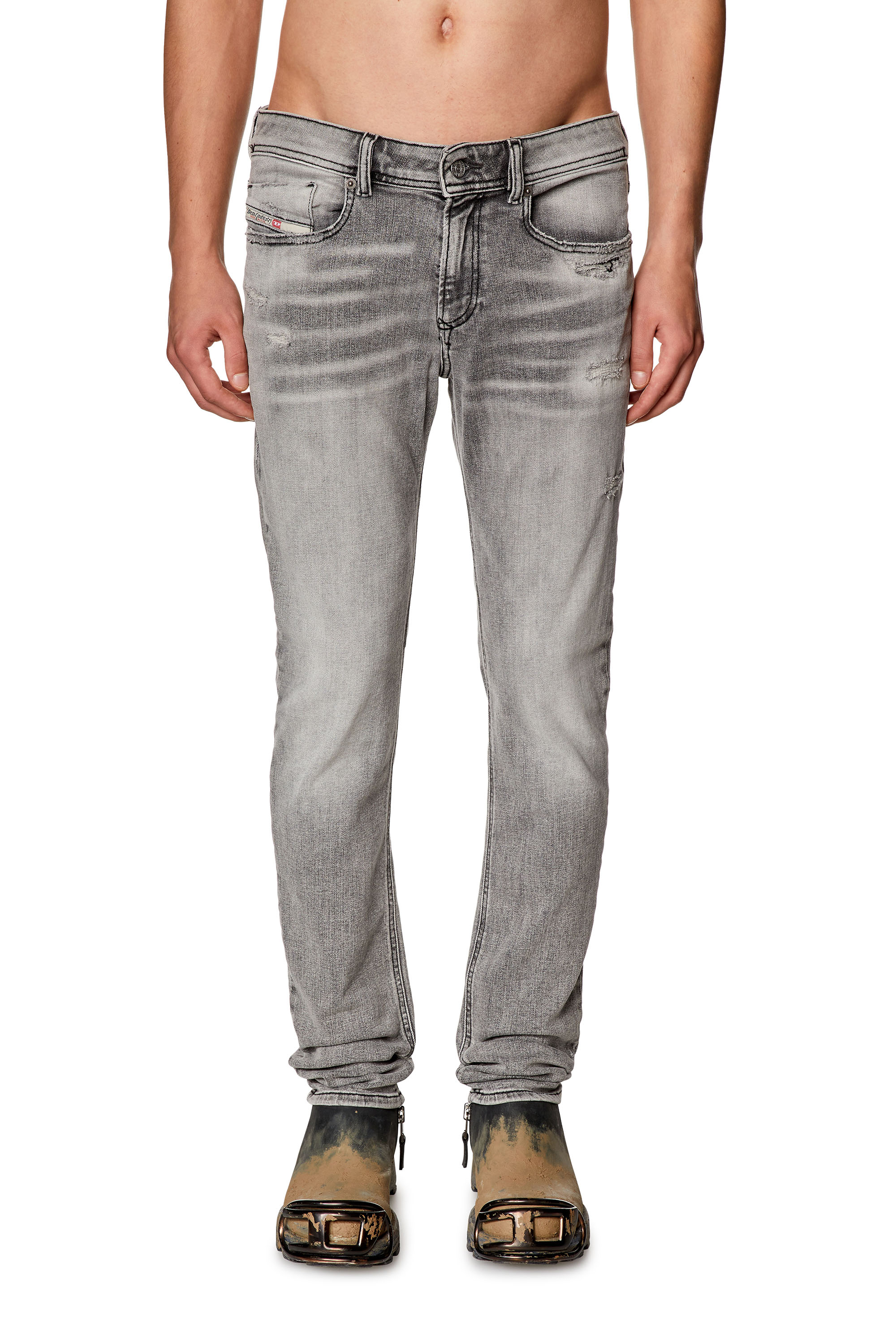 Diesel Skinny Jeans In Grey