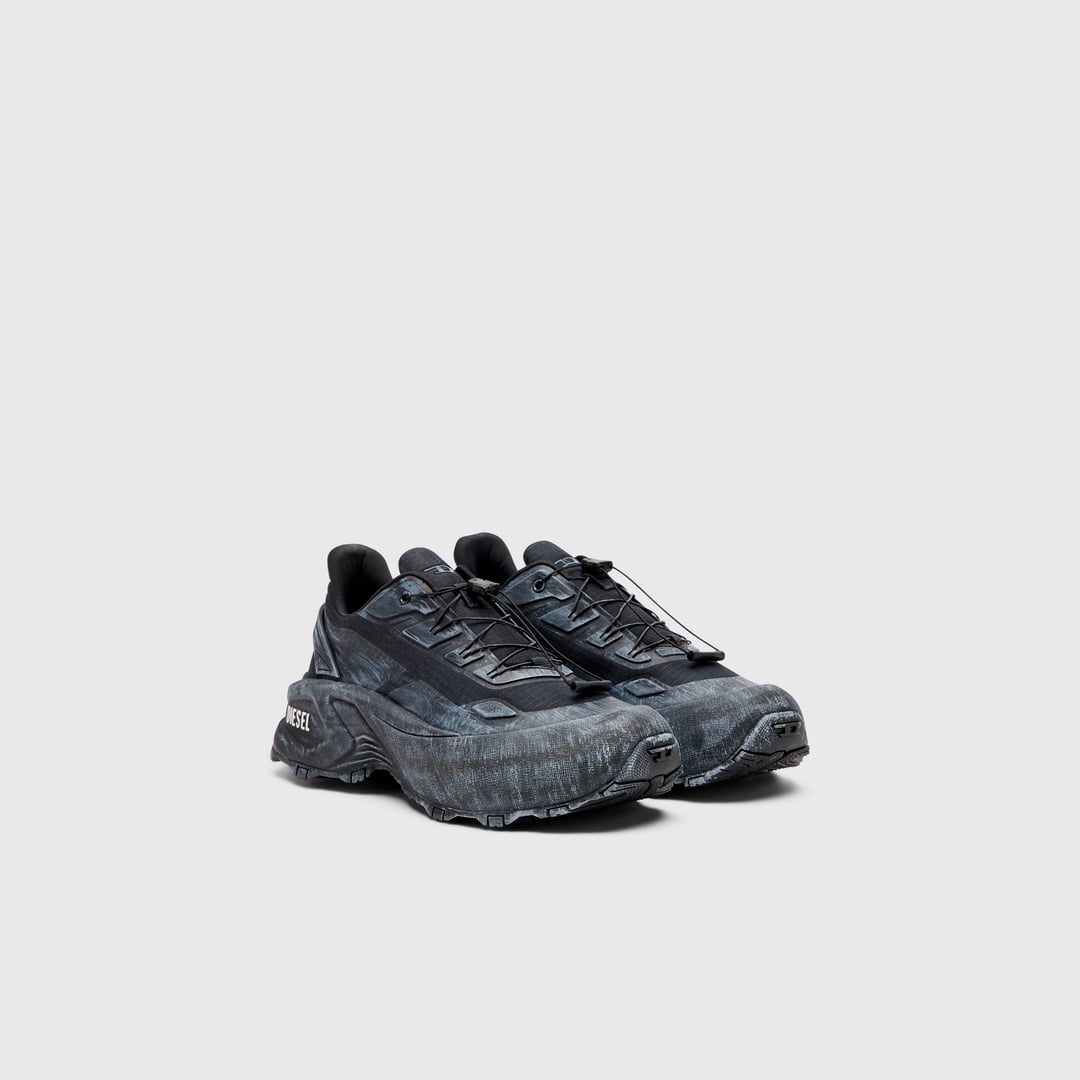 Diesel - D-Cage-Baskets chunky en ripstop - Baskets - Homme - Noir