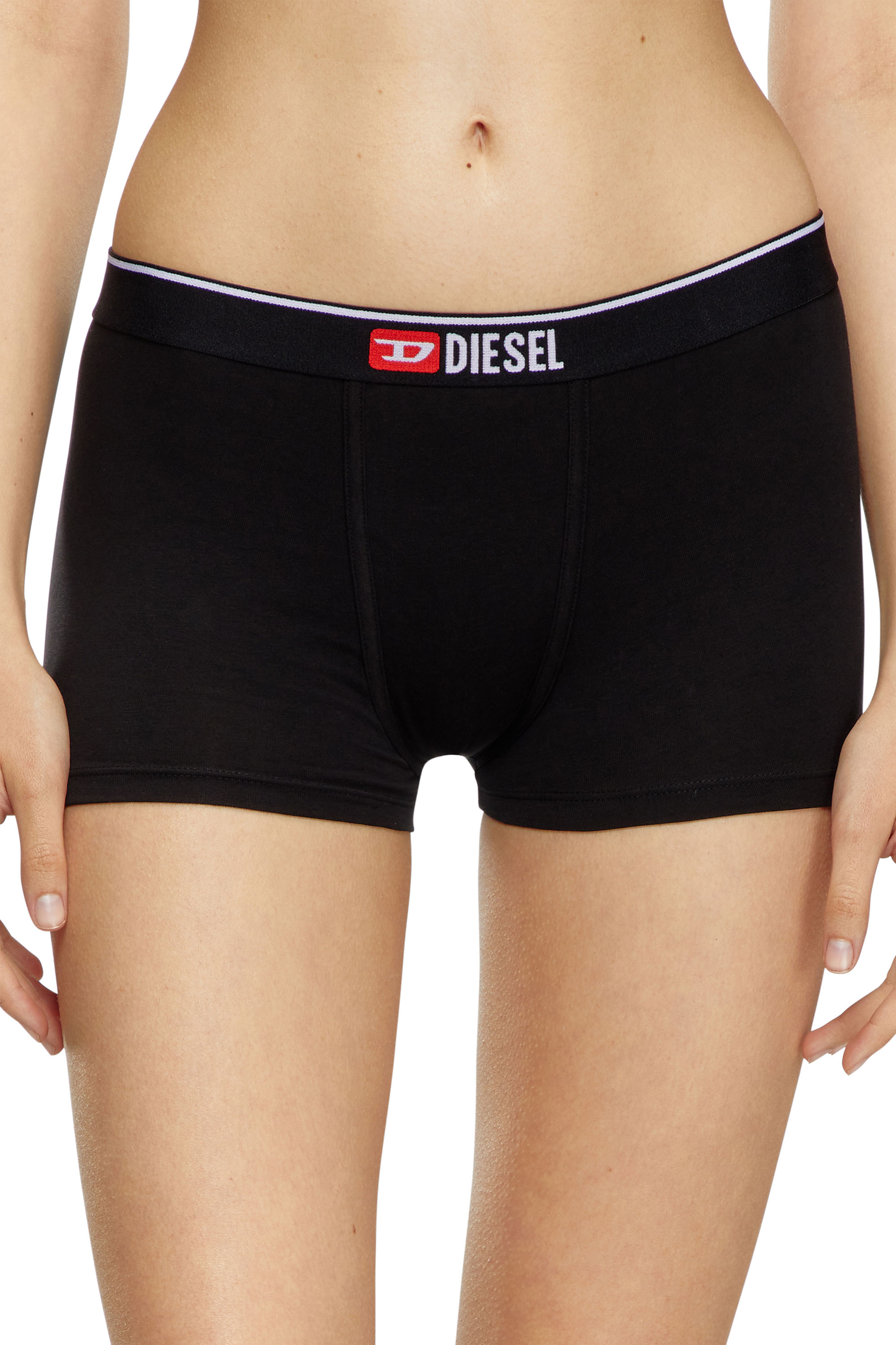 Diesel - Two-pack of plain boxer briefs - Panties - Woman - Multicolor
