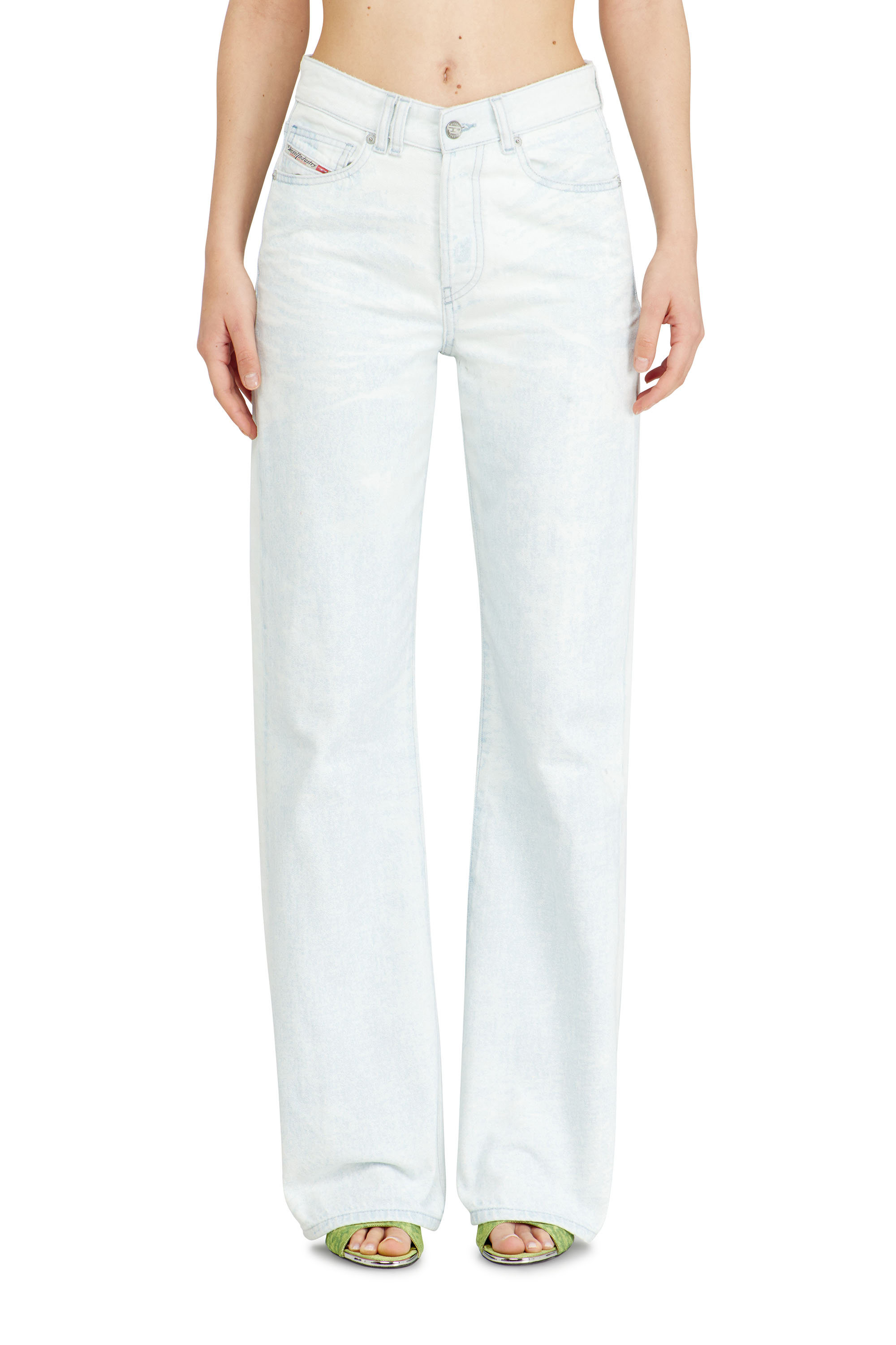 Diesel Women's Blue - Regular Jeans High Waist 1971 D-Sent - Jeans - Woman Size 28