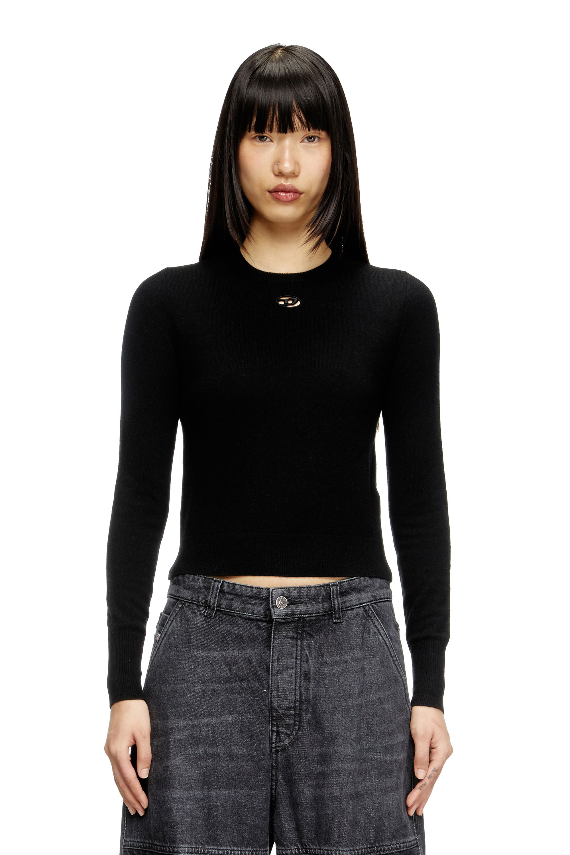 Wool and cashmere top - Knitwear