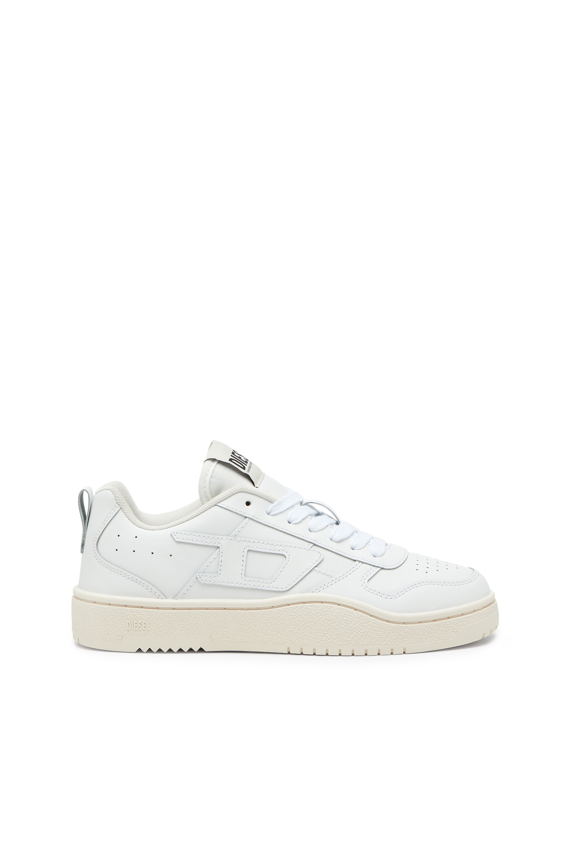 Diesel - S-Ukiyo Low-Low-top sneakers in leather and nylon - Sneakers - Woman - White