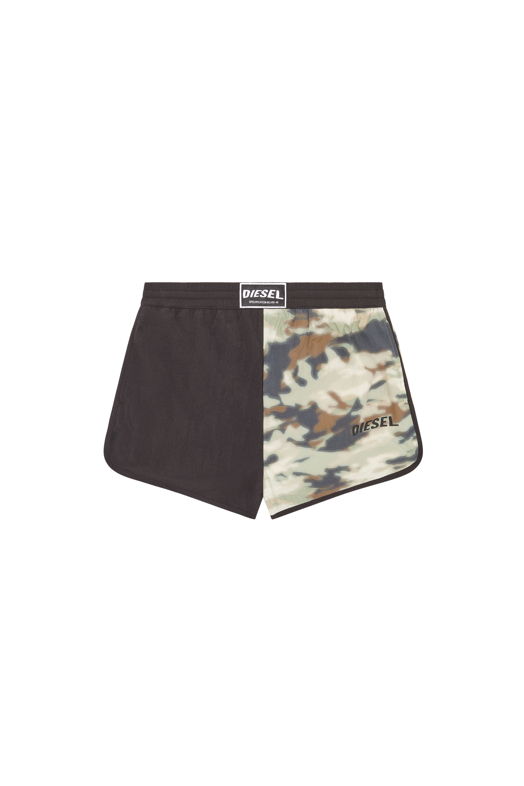 Diesel - Pantaloncini da bagno con stampa camouflage - Boxer da bagno - Uomo - Multicolor