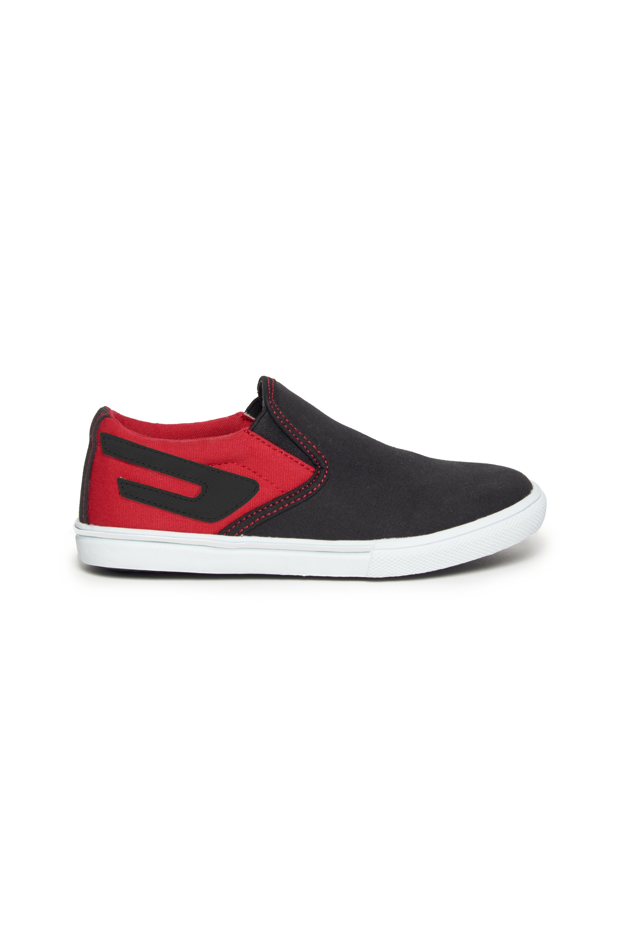 Diesel - Slip-on canvas sneaker with D branding - Footwear - Unisex - Multicolor