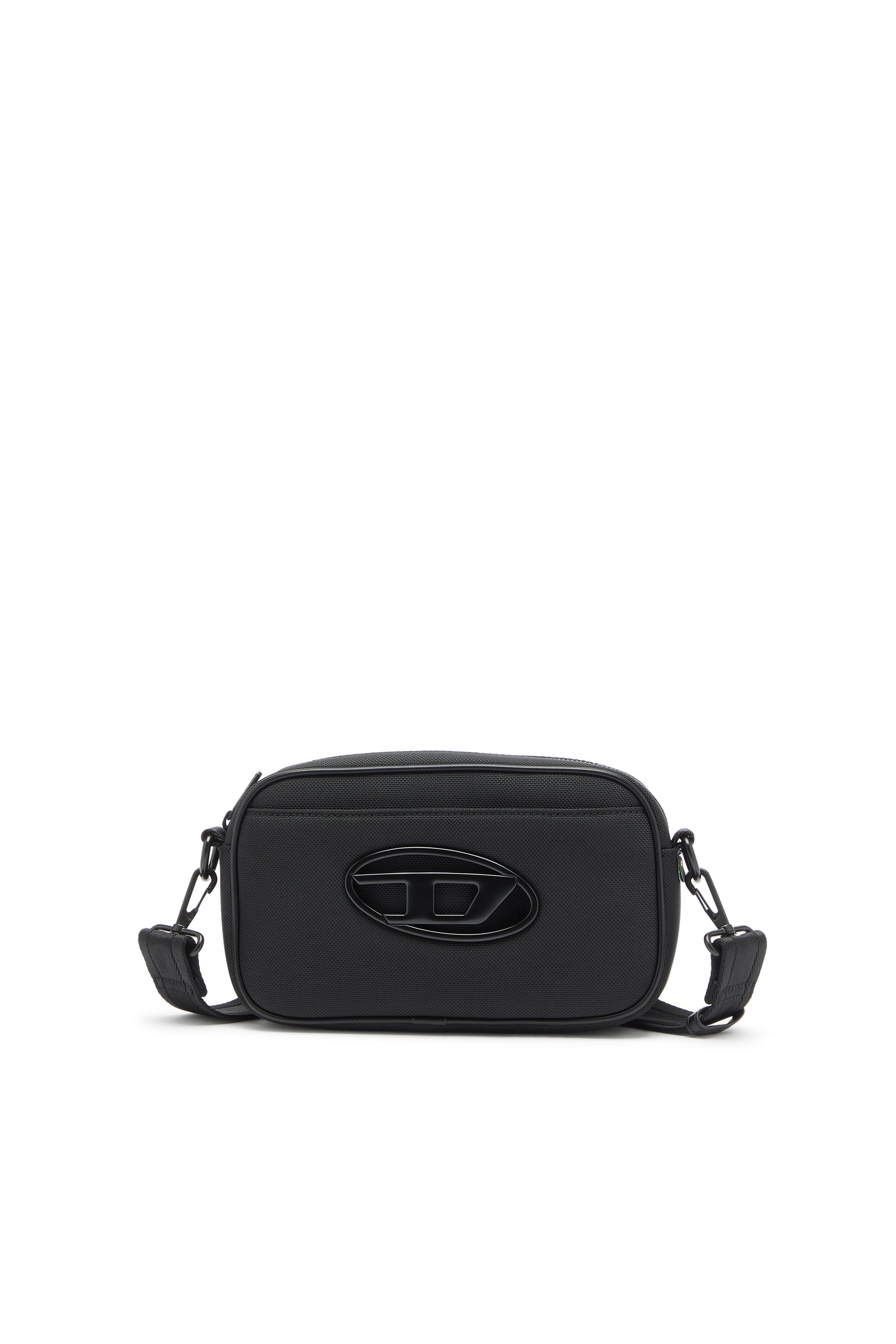 Diesel - Holi-D - Crossbody in nylon with internal pocket - Crossbody Bags - Unisex - Black