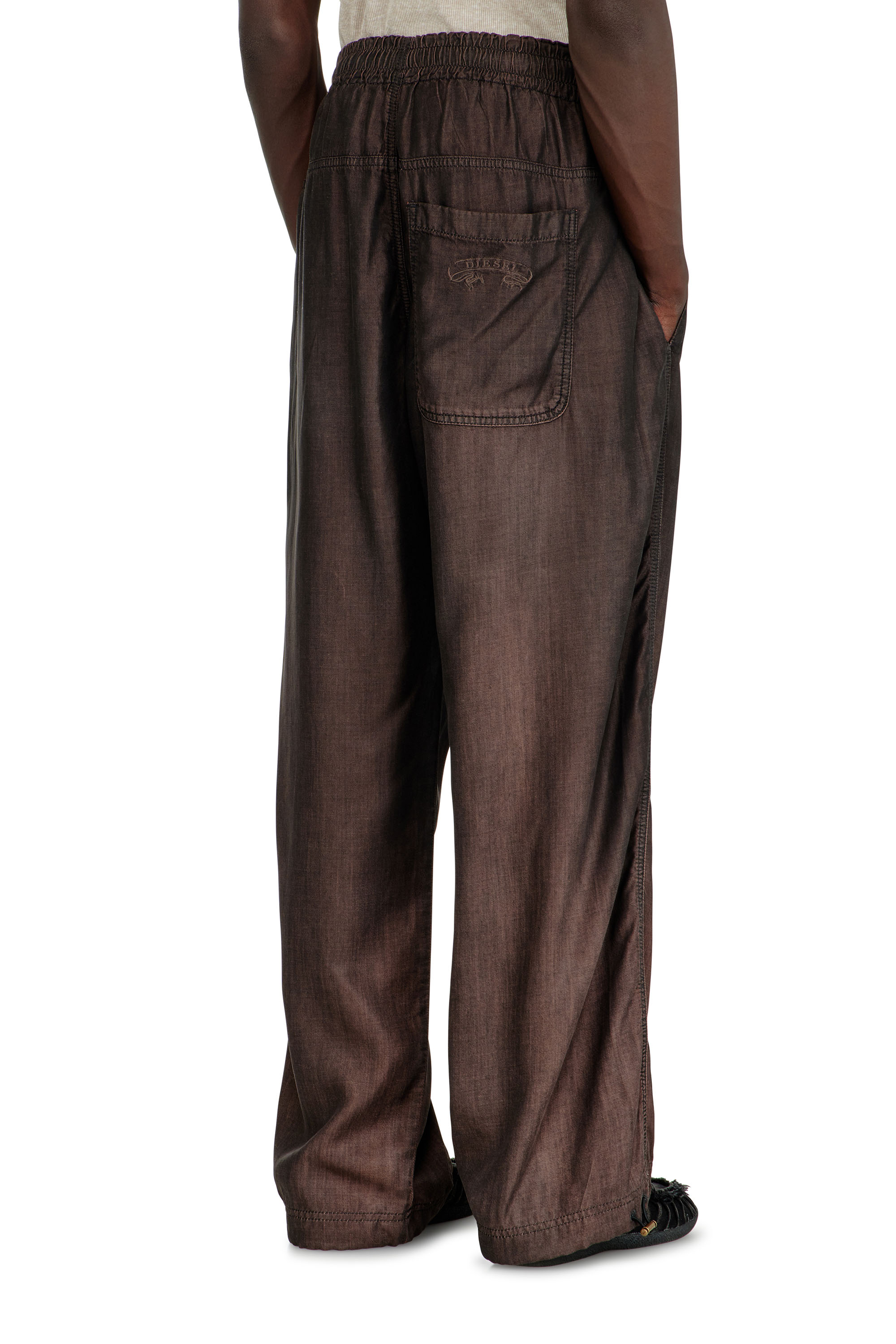 Diesel - Unisex's Relaxed Jeans D-Roder 068YF, Dark Brown - 3