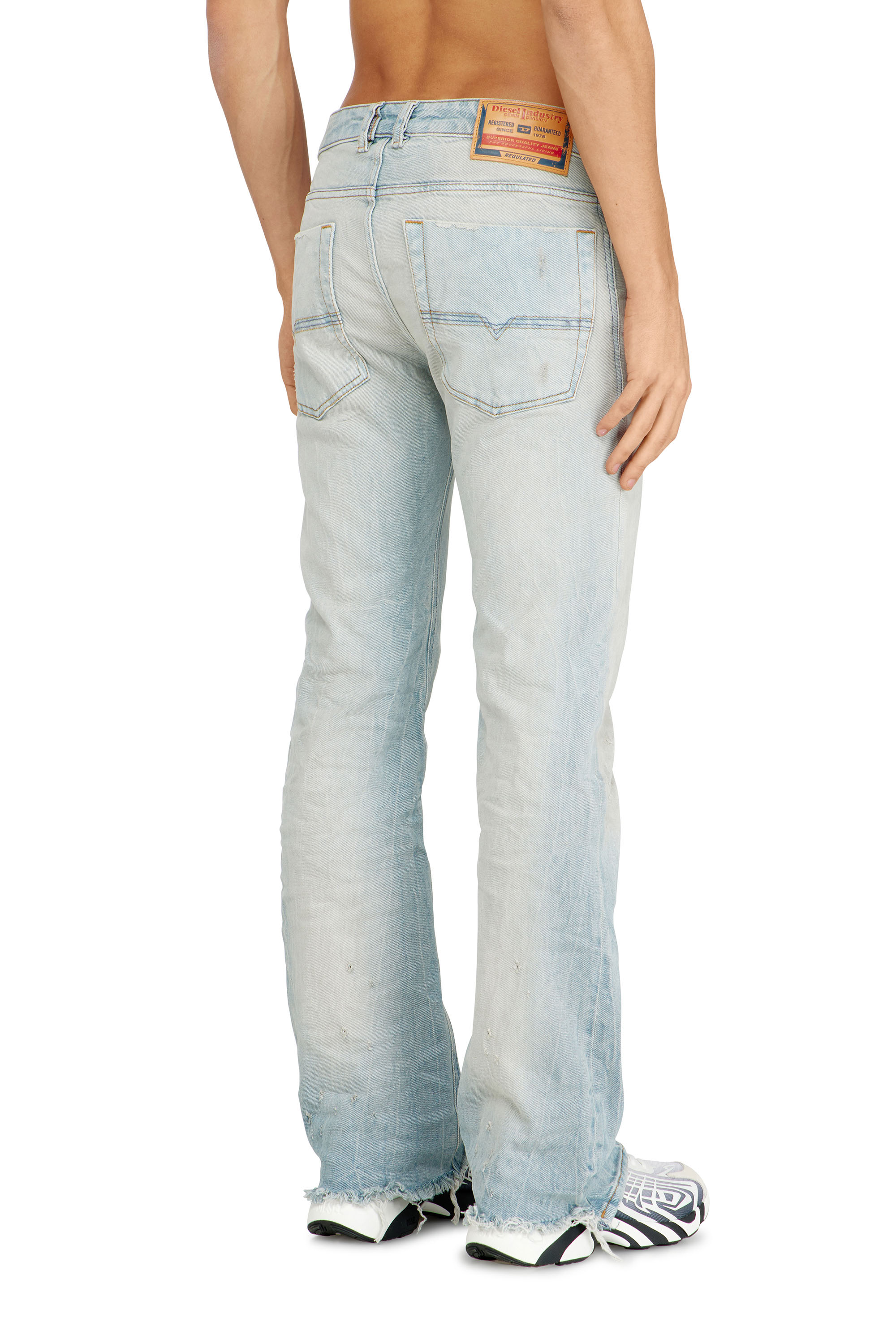 Diesel - Man's Bootcut Jeans 2007 Zatiny 09N47, Light Blue - 3