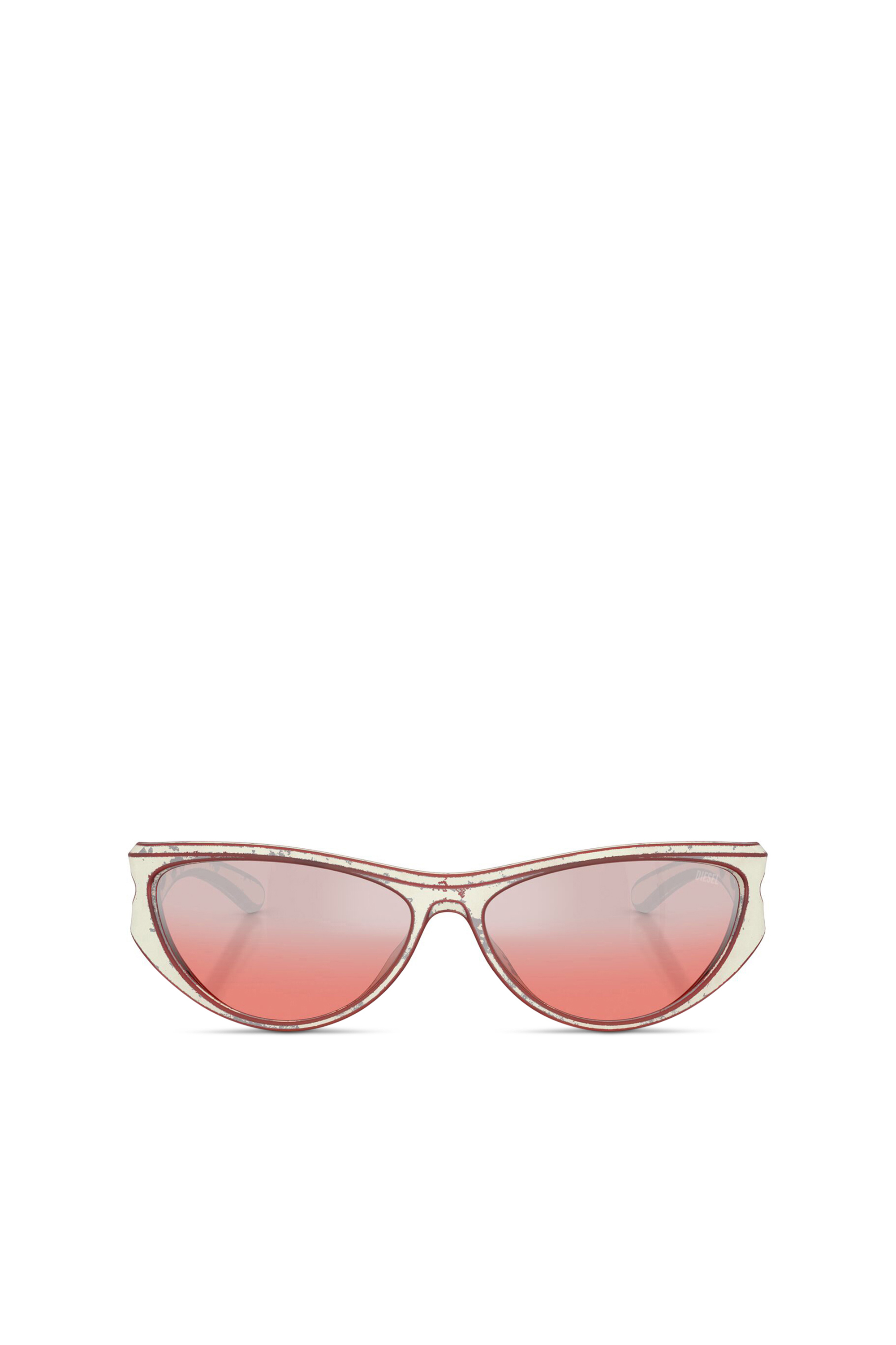 Diesel Cat-eye Style Sunglasses In Red