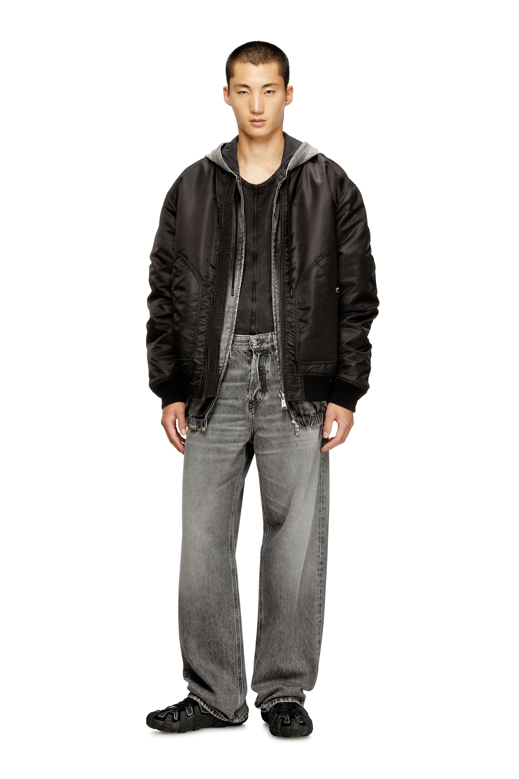 Diesel - Man's Relaxed Jeans 2001 D-Macro 007AW, Grey - 2