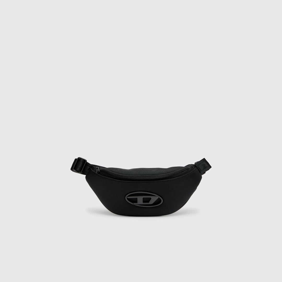 Diesel - Holi-D - Belt bag in nylon with internal pocket - Belt bags - Unisex - Black