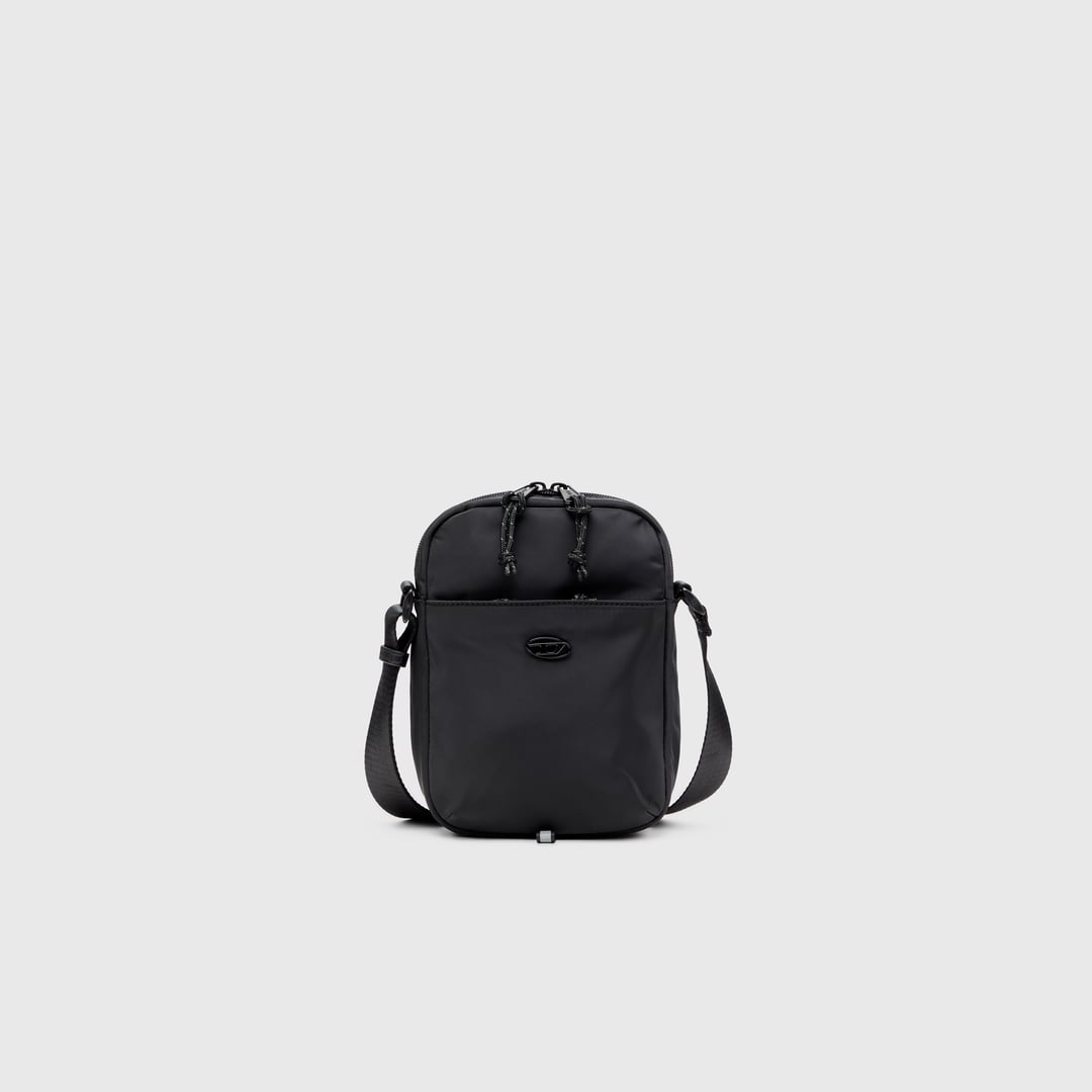 Diesel - D-Pack-Crossbody bag in tech fabric - Crossbody Bags - Man - Black