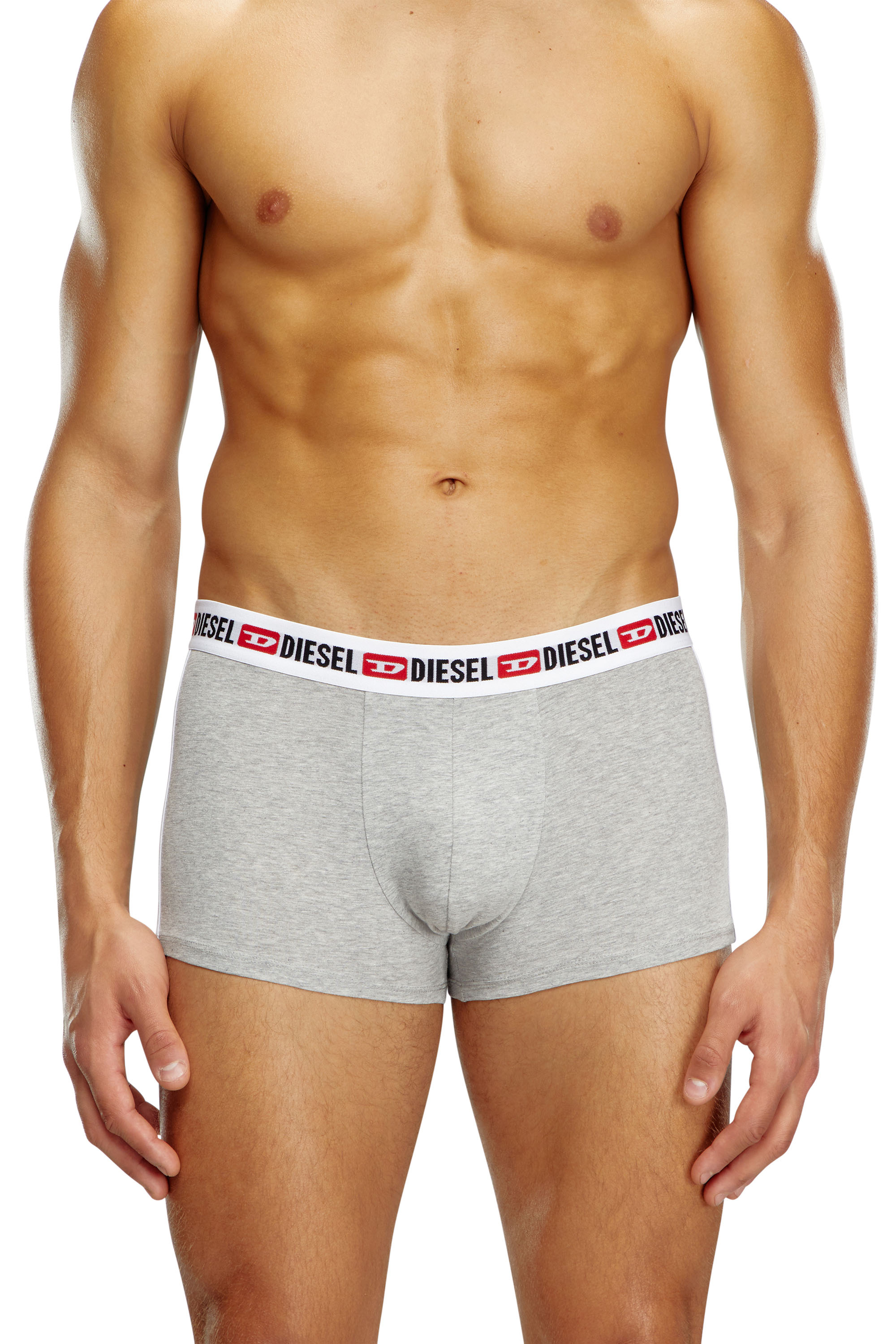 Diesel - Three-pack boxer briefs with side band - Trunks - Man - Multicolor