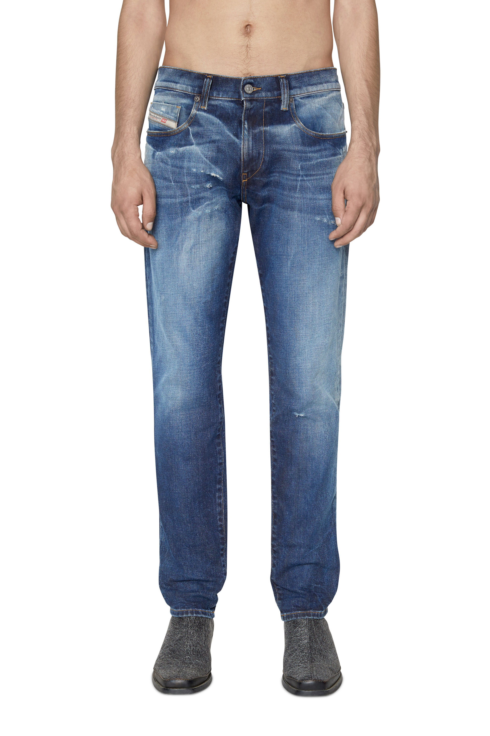 Diesel - Slim Jeans - 2019 D-Strukt - Jeans - Uomo - Blu