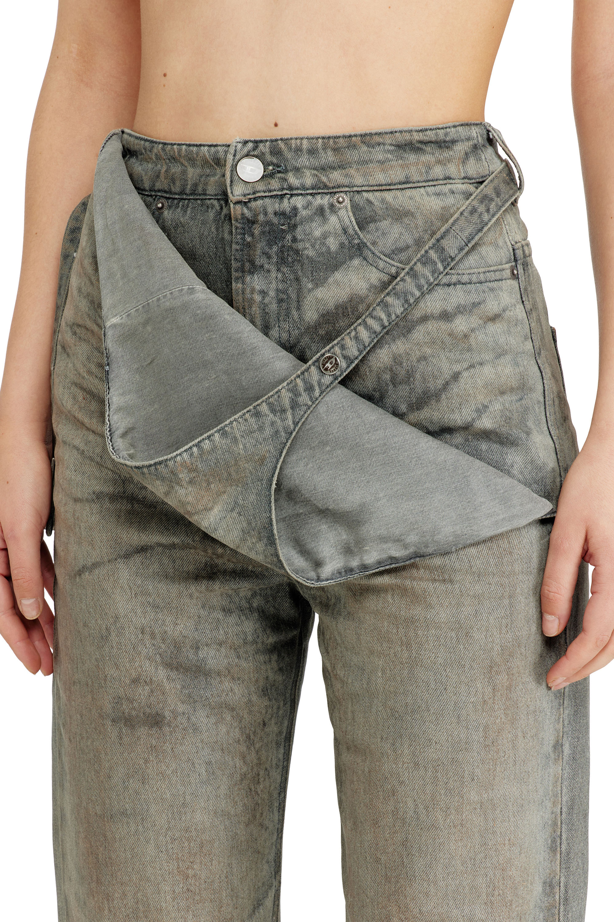 Diesel - Woman's Slim Jeans D-THALIRA 09P24, Grey - 4