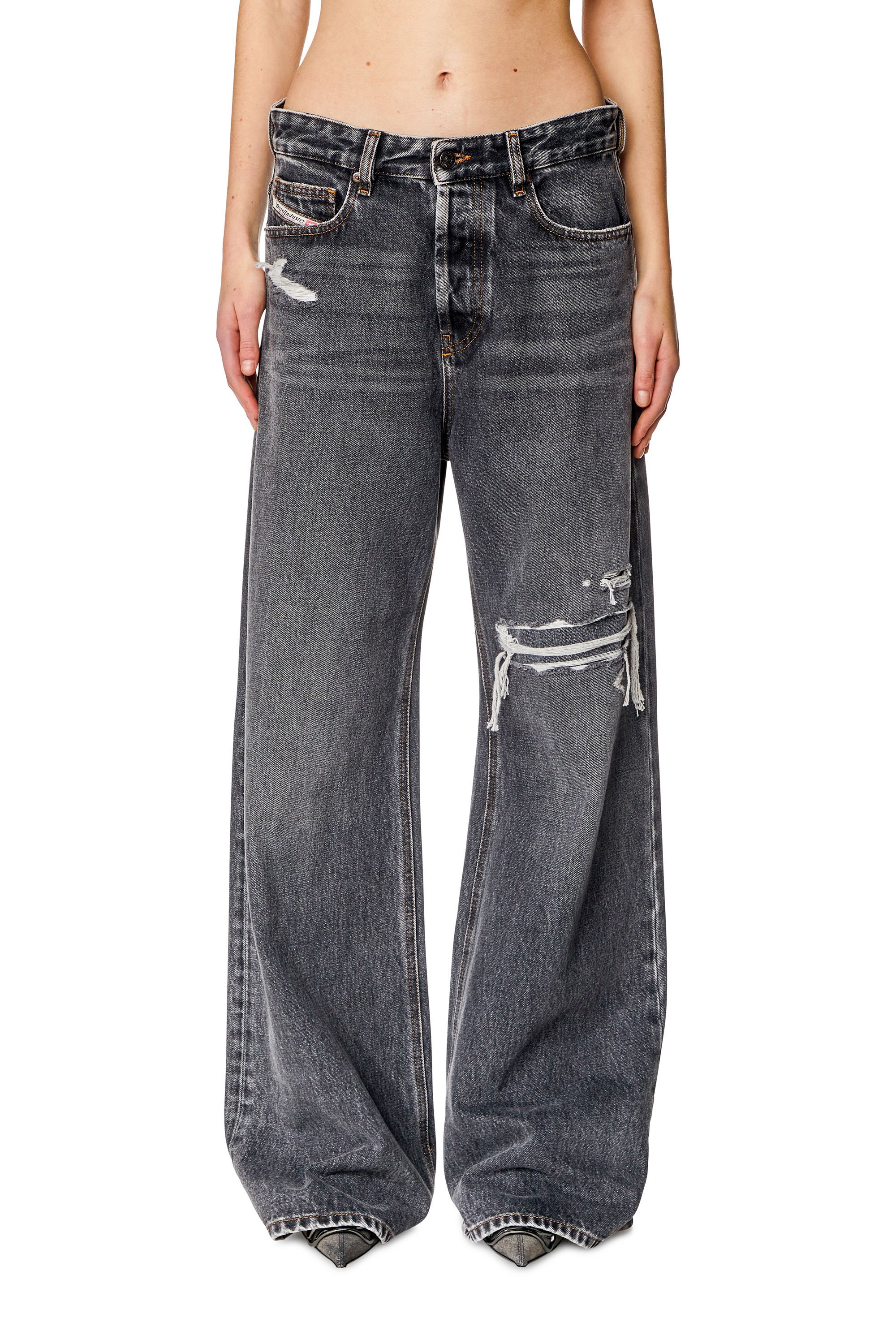 Diesel - Straight Jeans - 1996 D-Sire - Vaqueros - Mujer - Negro