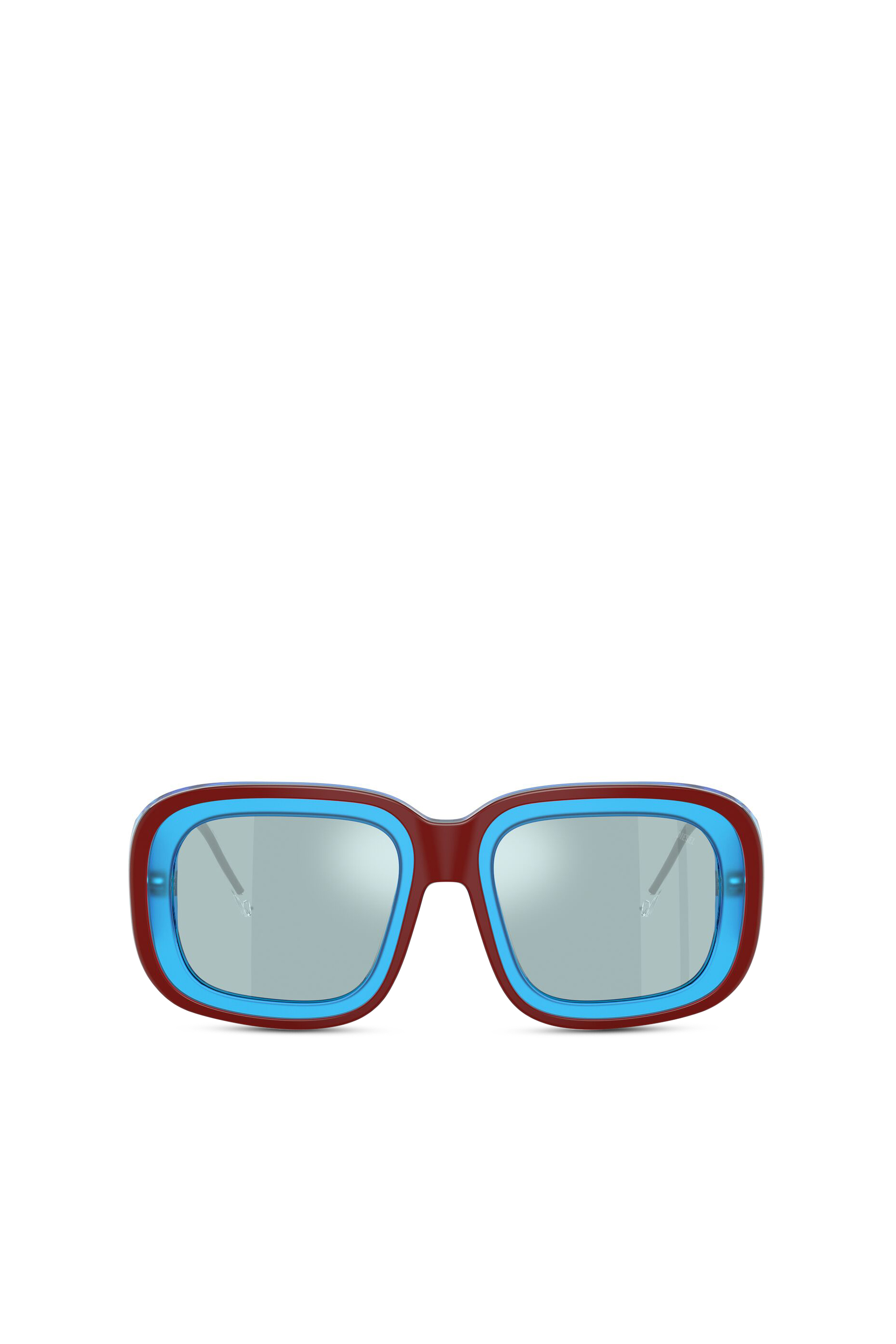 Diesel Unisex Multicolor - Square Sunglasses - Sunglasses Uni