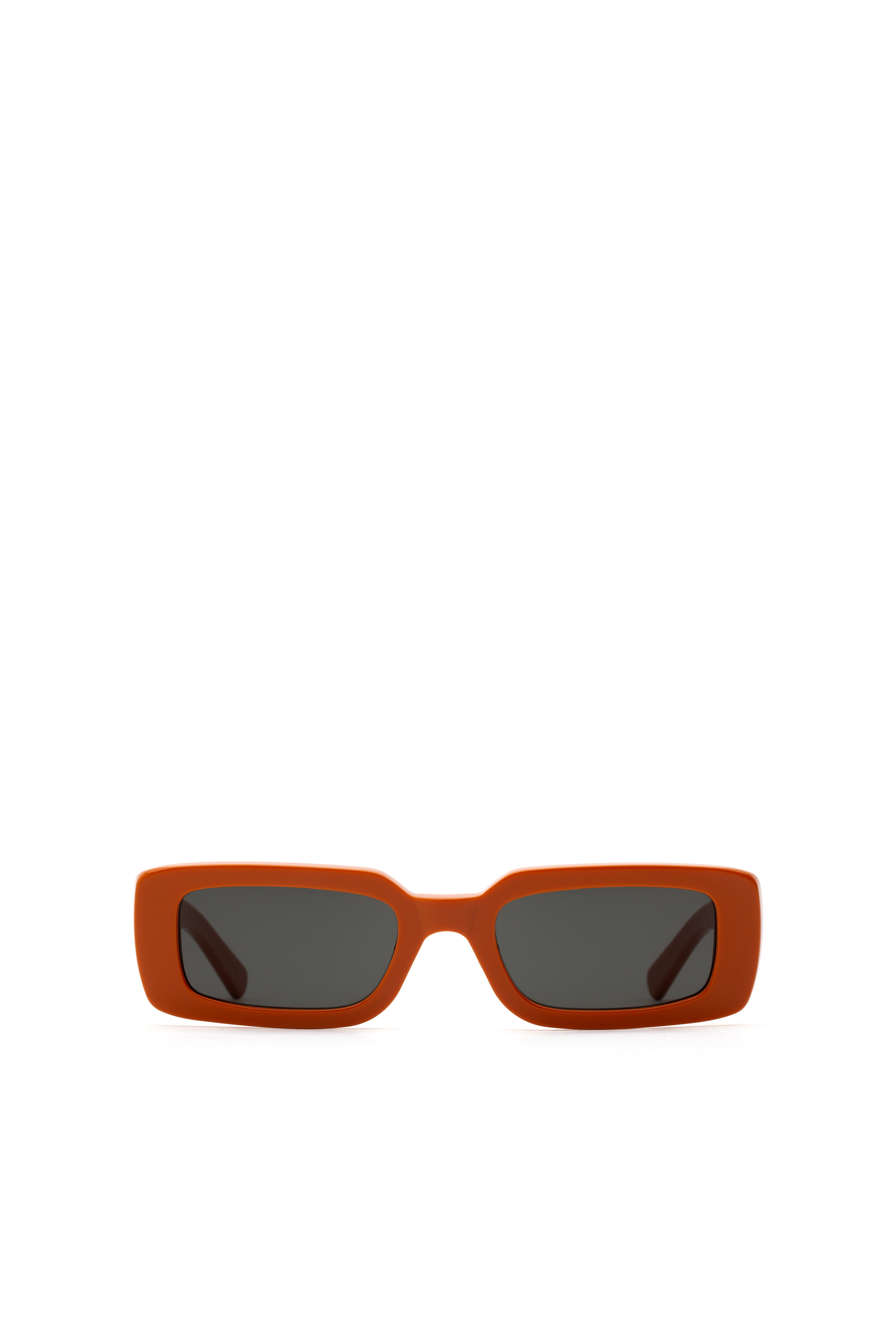 Diesel - Occhiali da sole rettangolari - Occhiali da sole - Unisex - Arancione