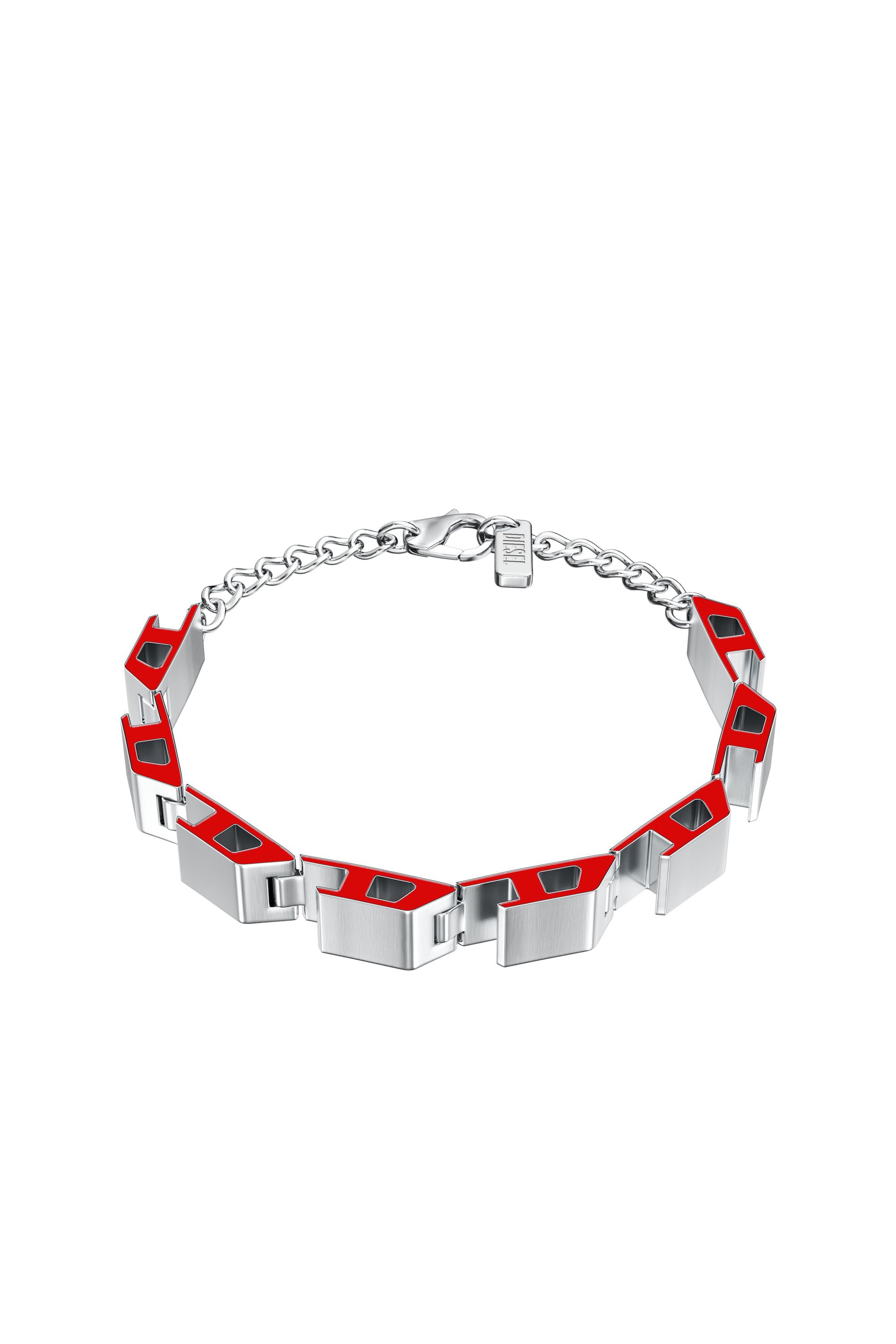 Diesel - Stainless steel bracelet - Bracelets - Unisex - Silver