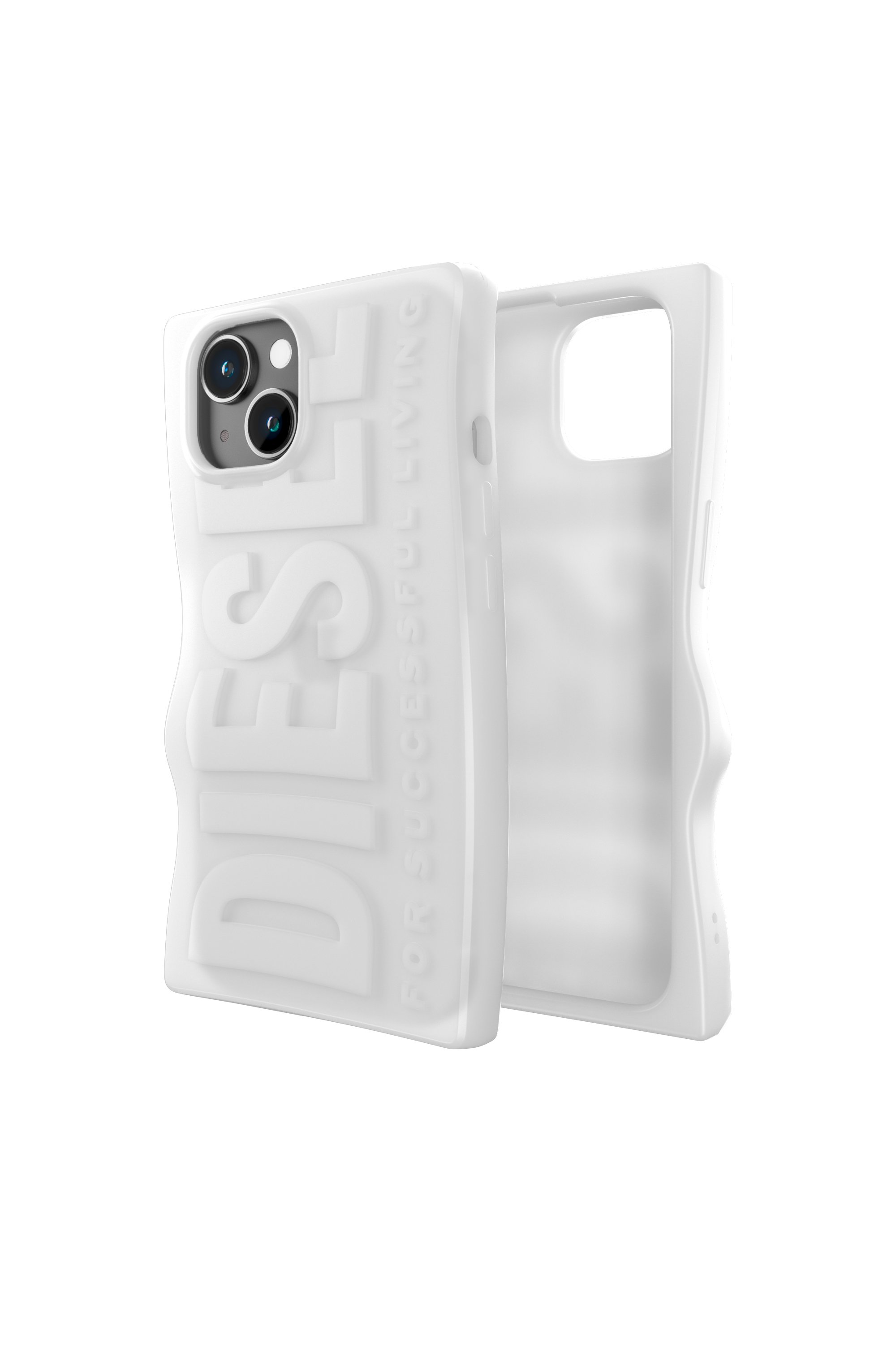 Diesel - Cover D By i P15 - Cover - Unisex - Bianco