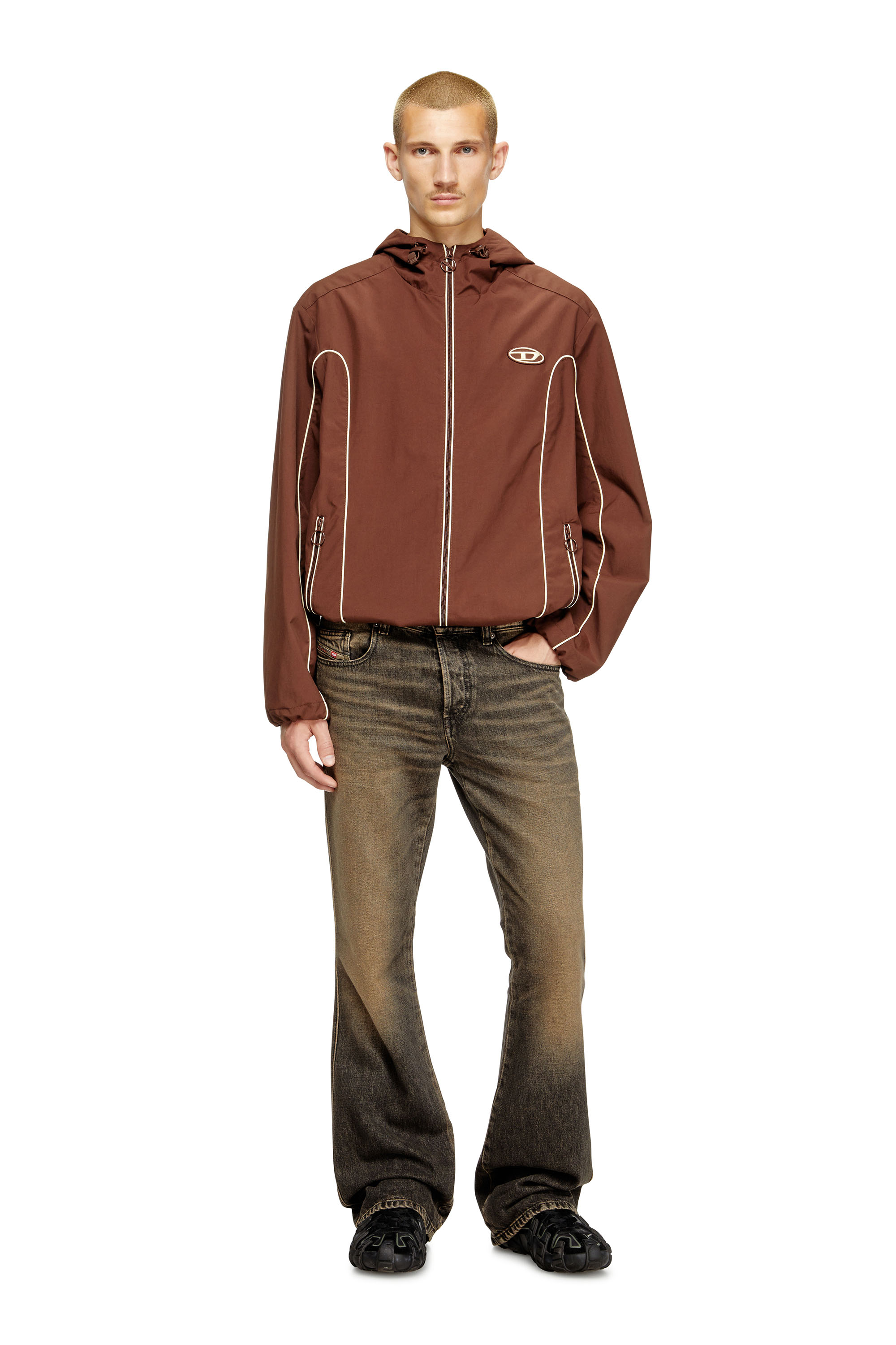 Diesel - Man's Bootcut Jeans 1998 D-Buck 007AX, Black/Dark grey - 2