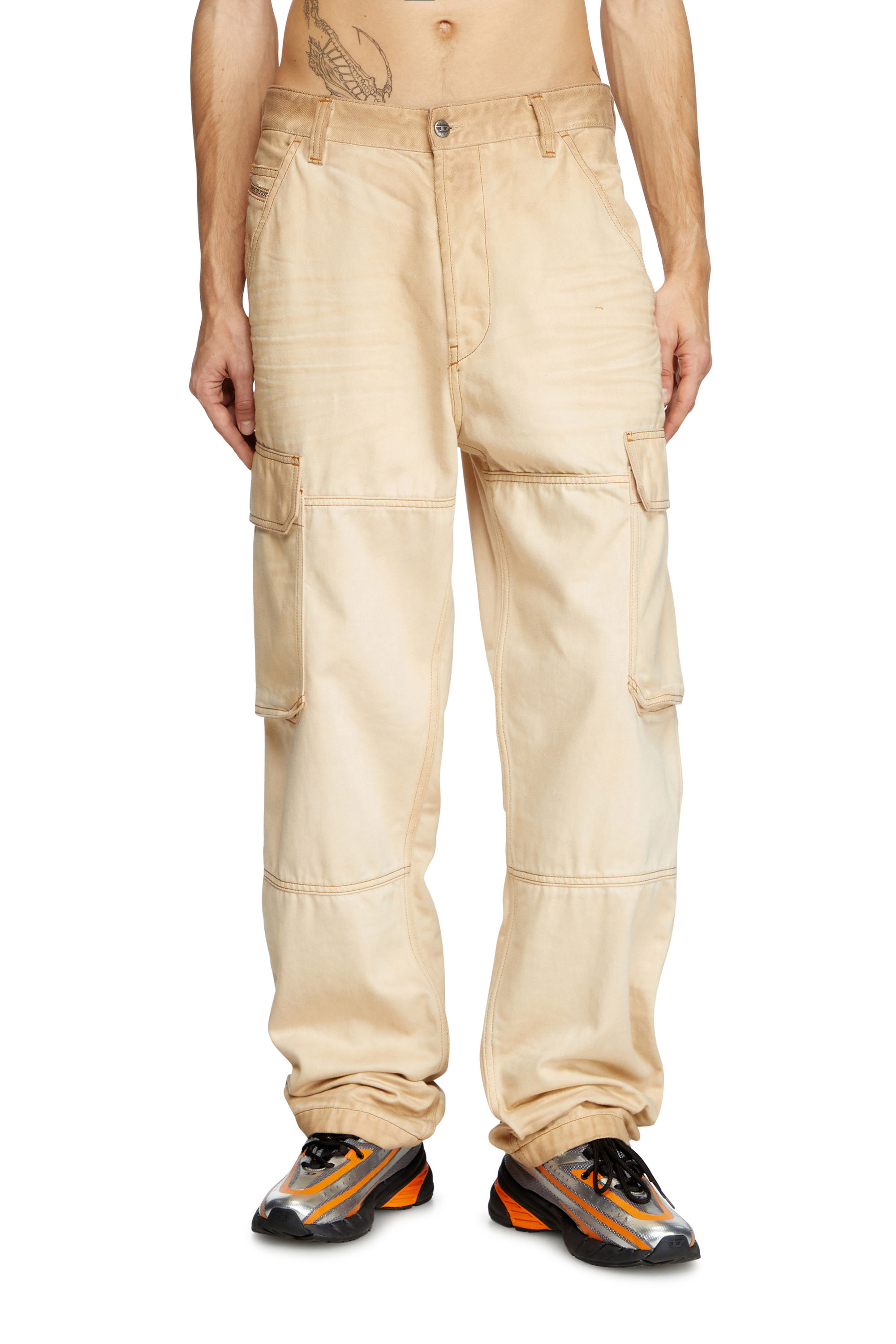 Diesel - Regular Jeans - D-Uty - Jeans - Man - Beige