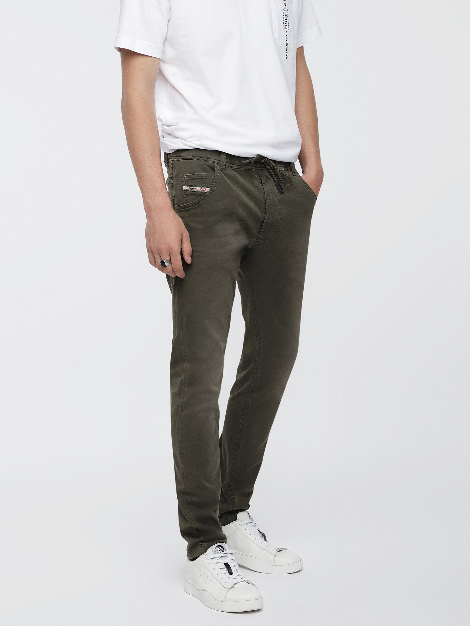 Diesel Tapered Krooley Jogg Jeans In Green