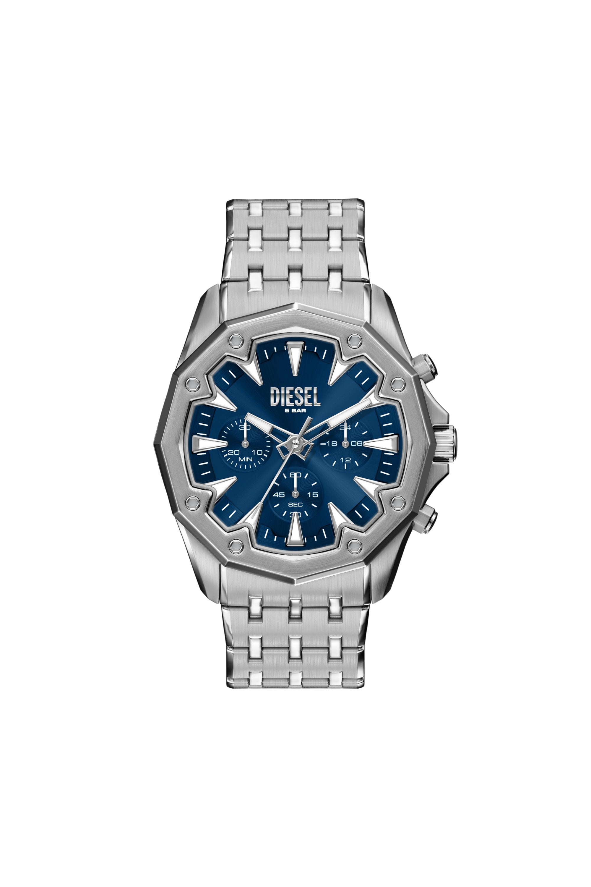 Diesel - Stinger Stainless Steel Watch - Timeframes - Man - Silver